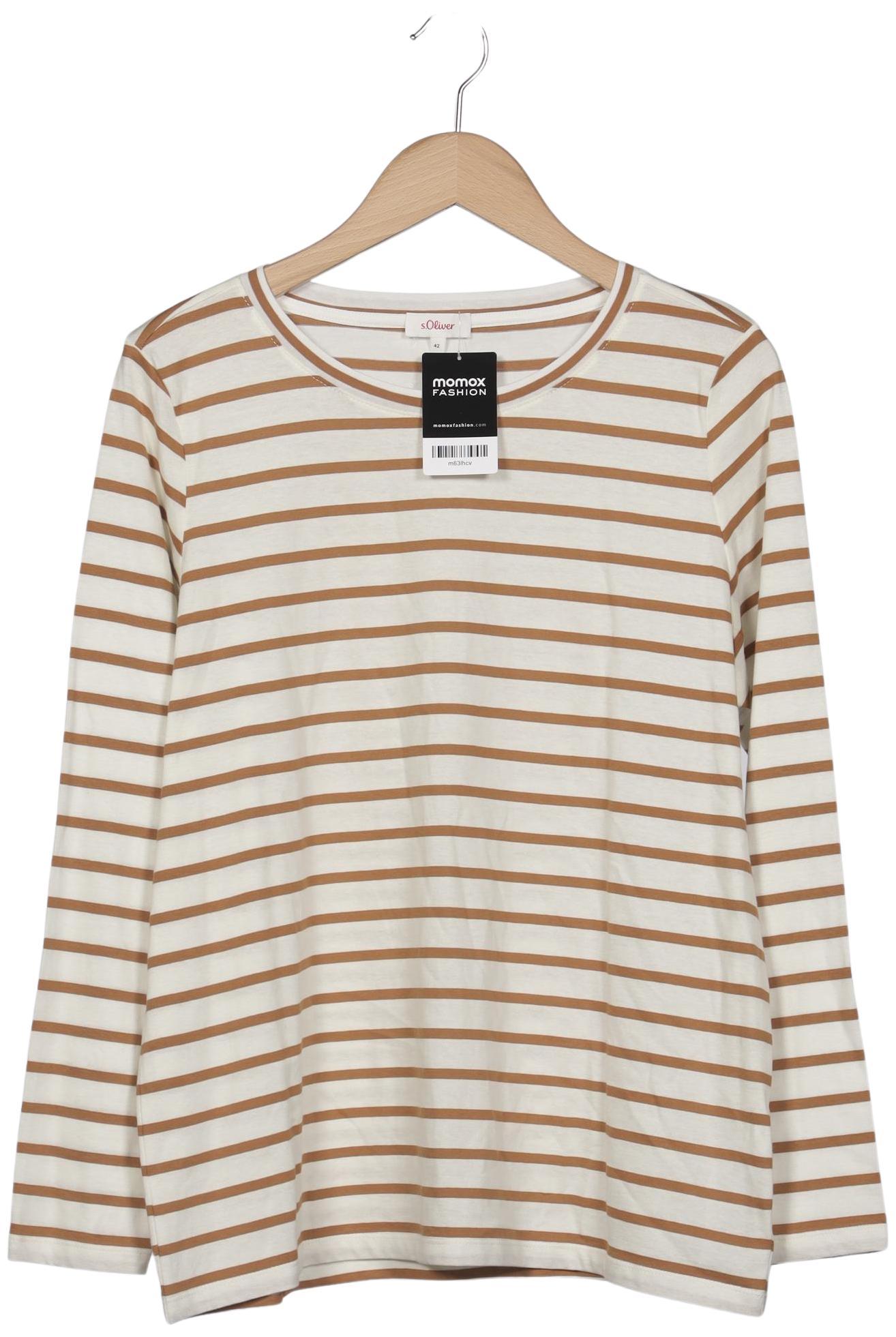 

s.Oliver Damen Langarmshirt, mehrfarbig, Gr. 42