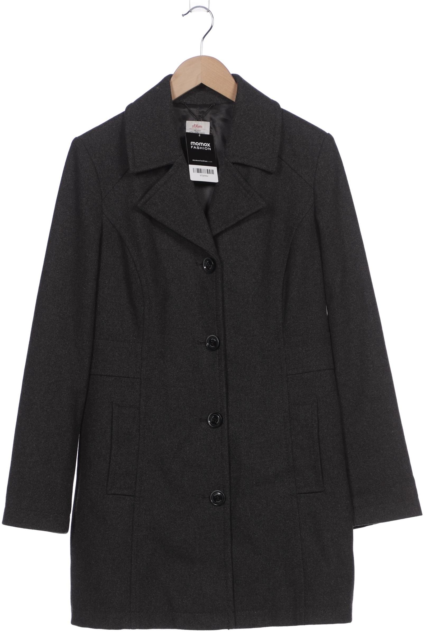 

s.Oliver Damen Mantel, grau, Gr. 40