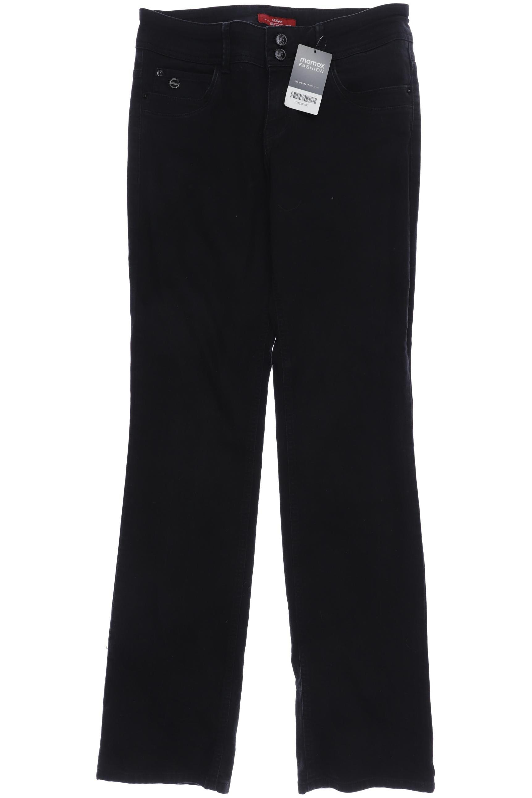 

s.Oliver Damen Jeans, schwarz, Gr. 40