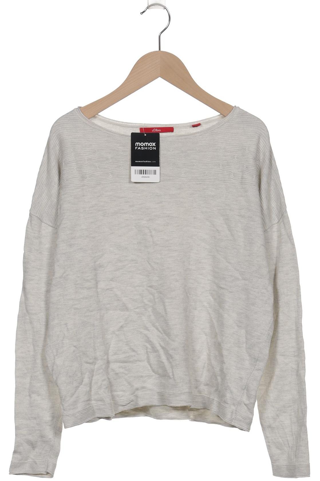 

s.Oliver Damen Pullover, cremeweiß, Gr. 38