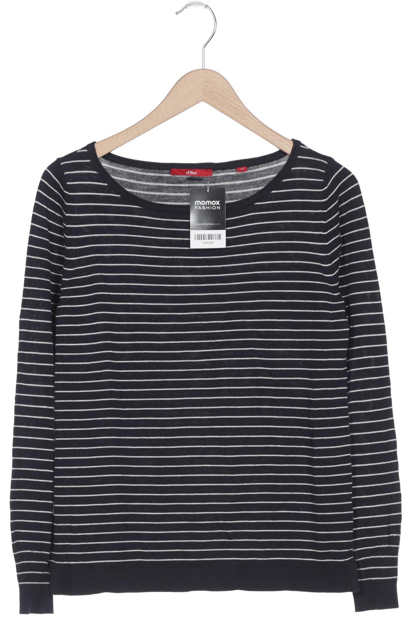 

s.Oliver Damen Pullover, marineblau, Gr. 40
