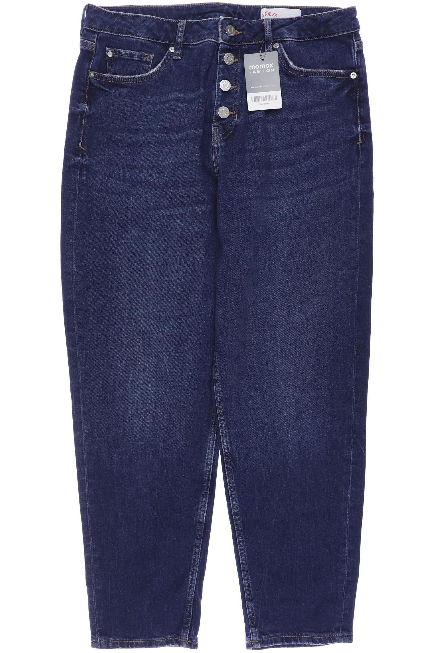

s.Oliver Damen Jeans, marineblau
