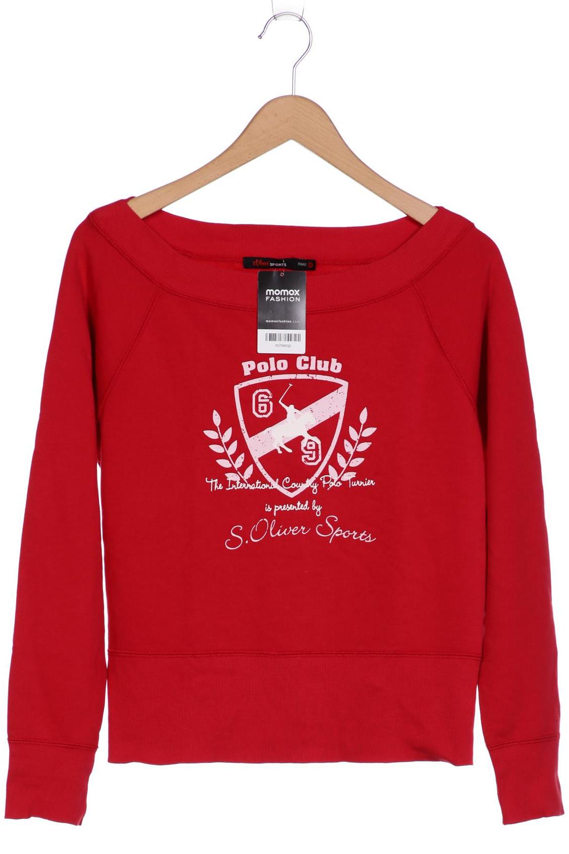 

s.Oliver Damen Sweatshirt, rot, Gr. 40
