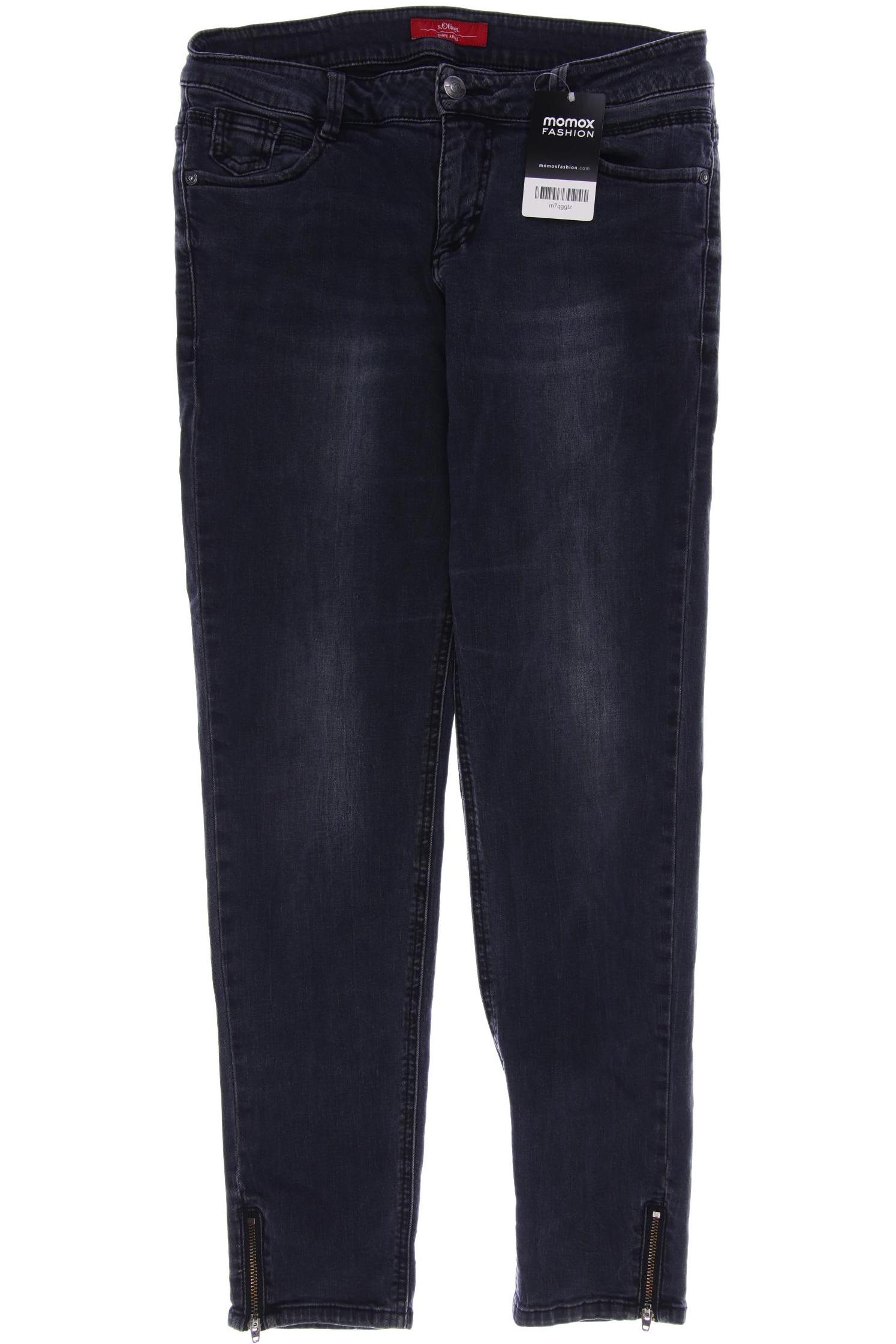 

s.Oliver Damen Jeans, grau