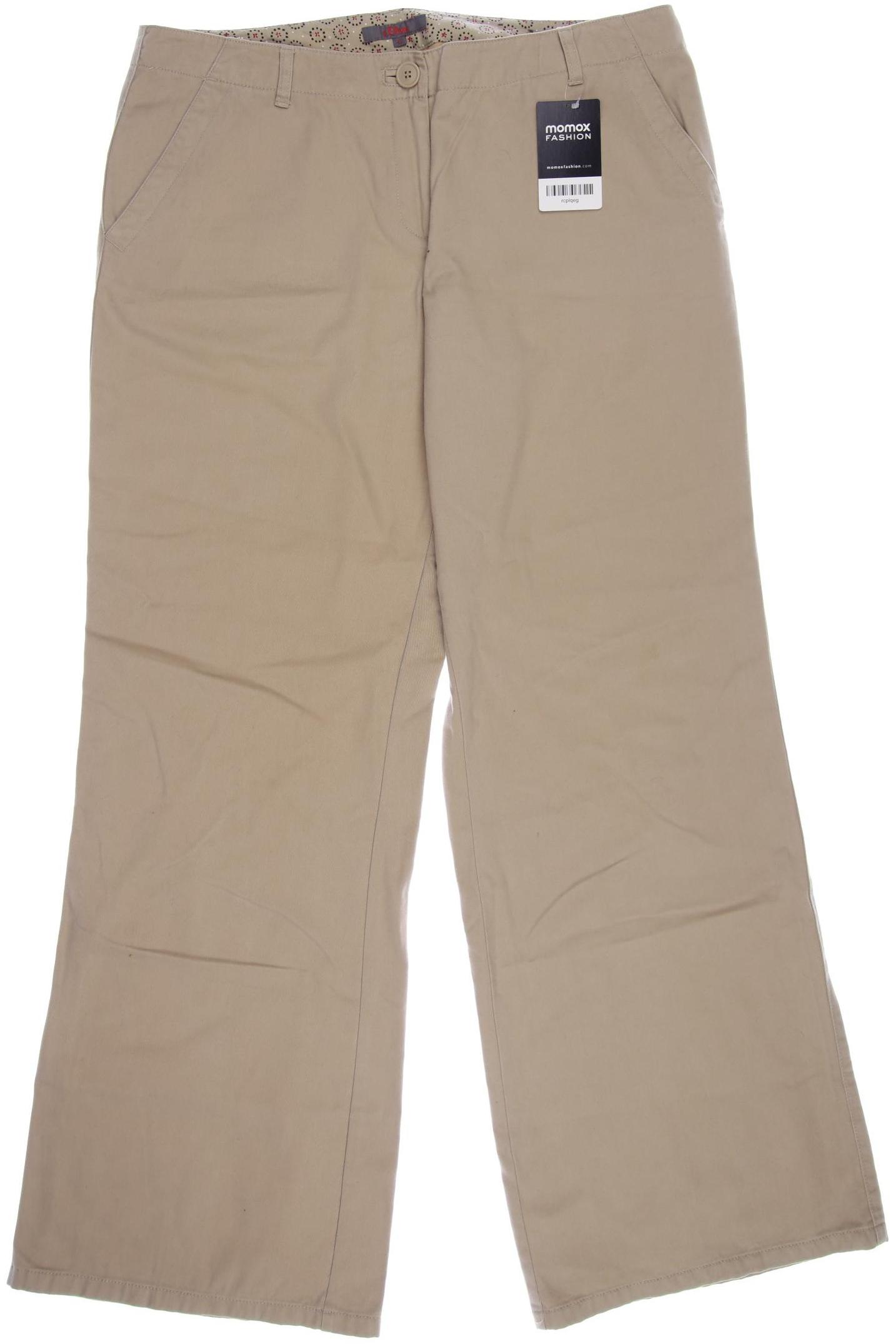 

s.Oliver Damen Stoffhose, beige