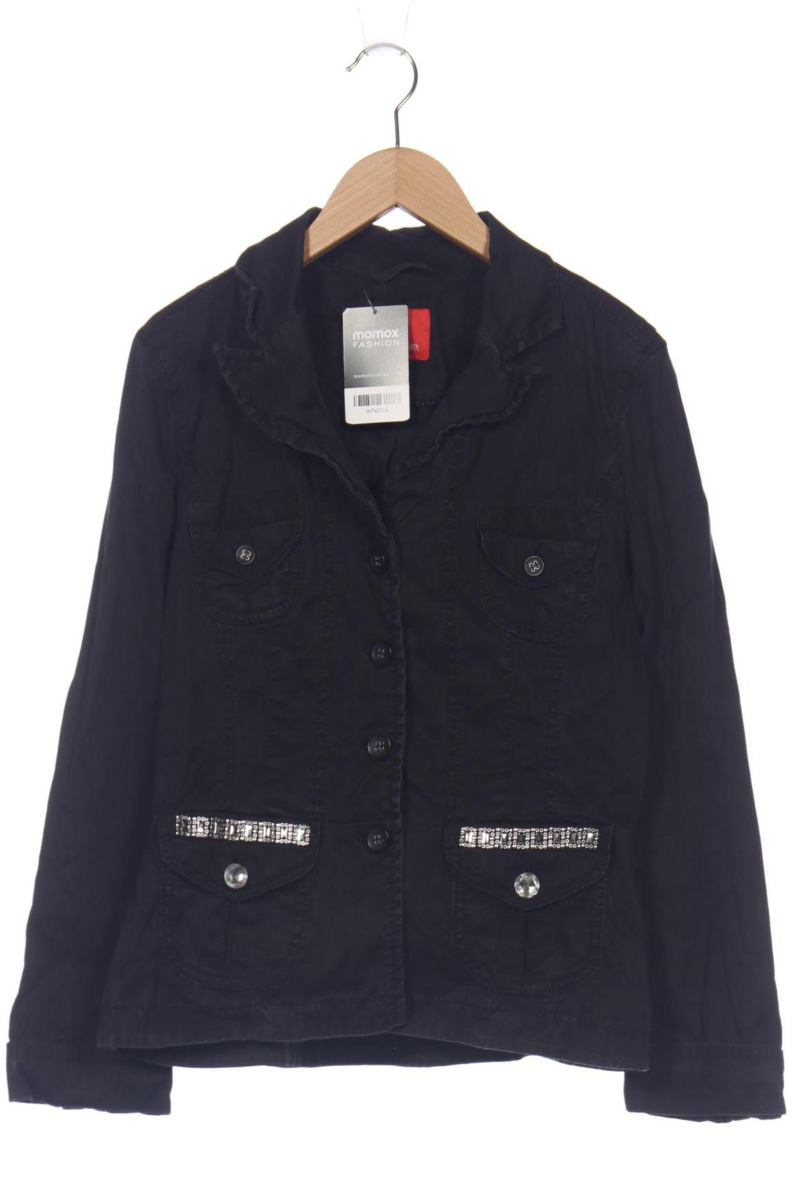 

s.Oliver Damen Jacke, schwarz, Gr. 38