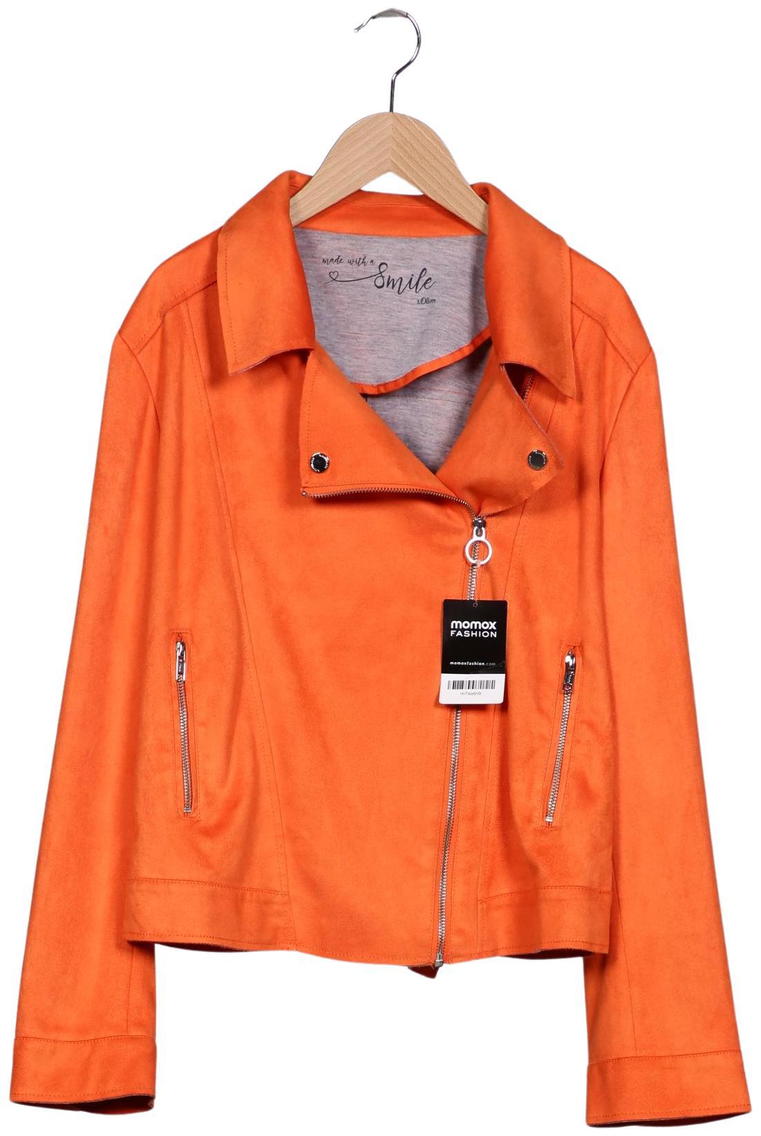 

s.Oliver Damen Jacke, orange, Gr. 44