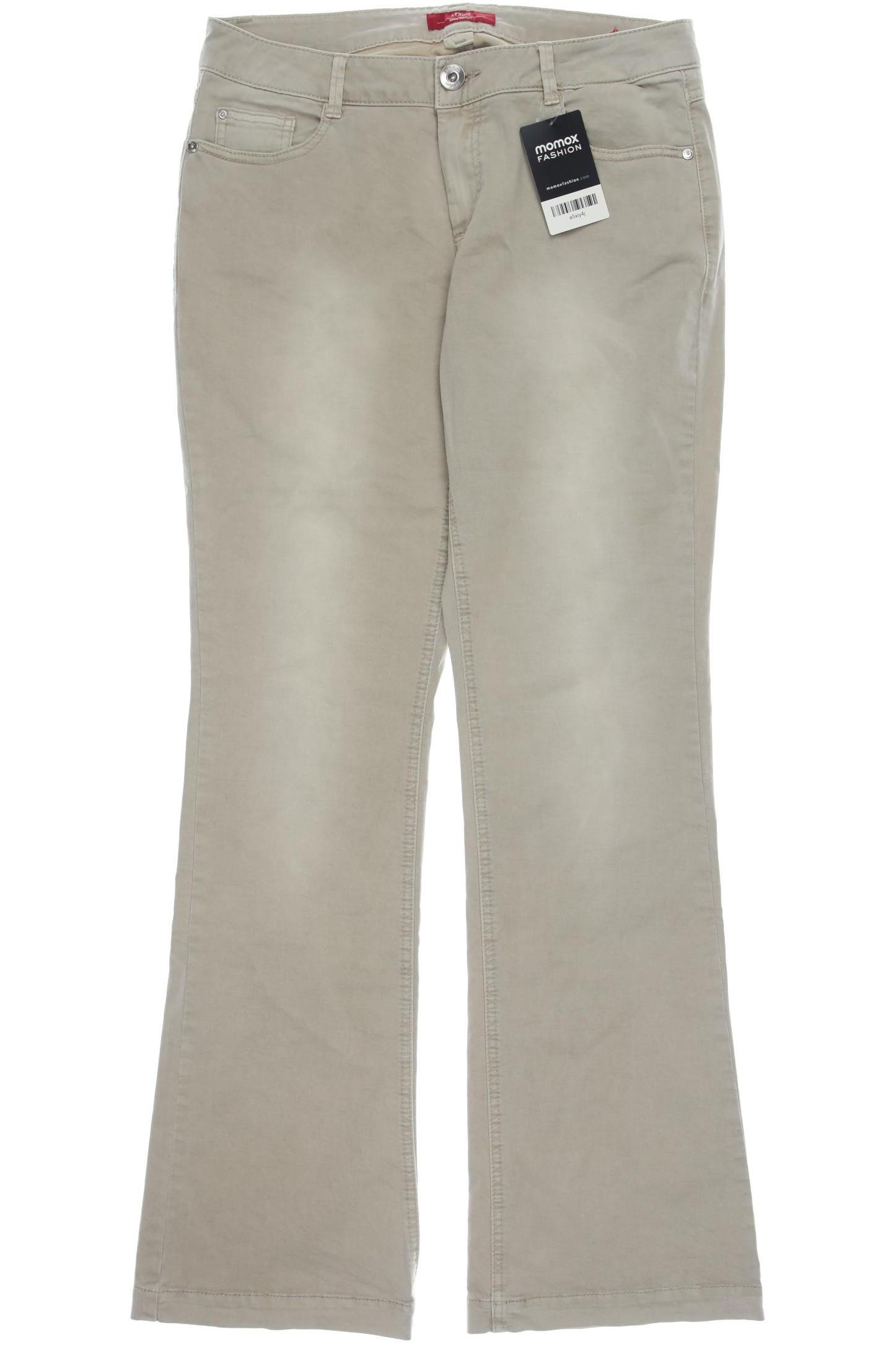 

s.Oliver Damen Jeans, beige, Gr. 40