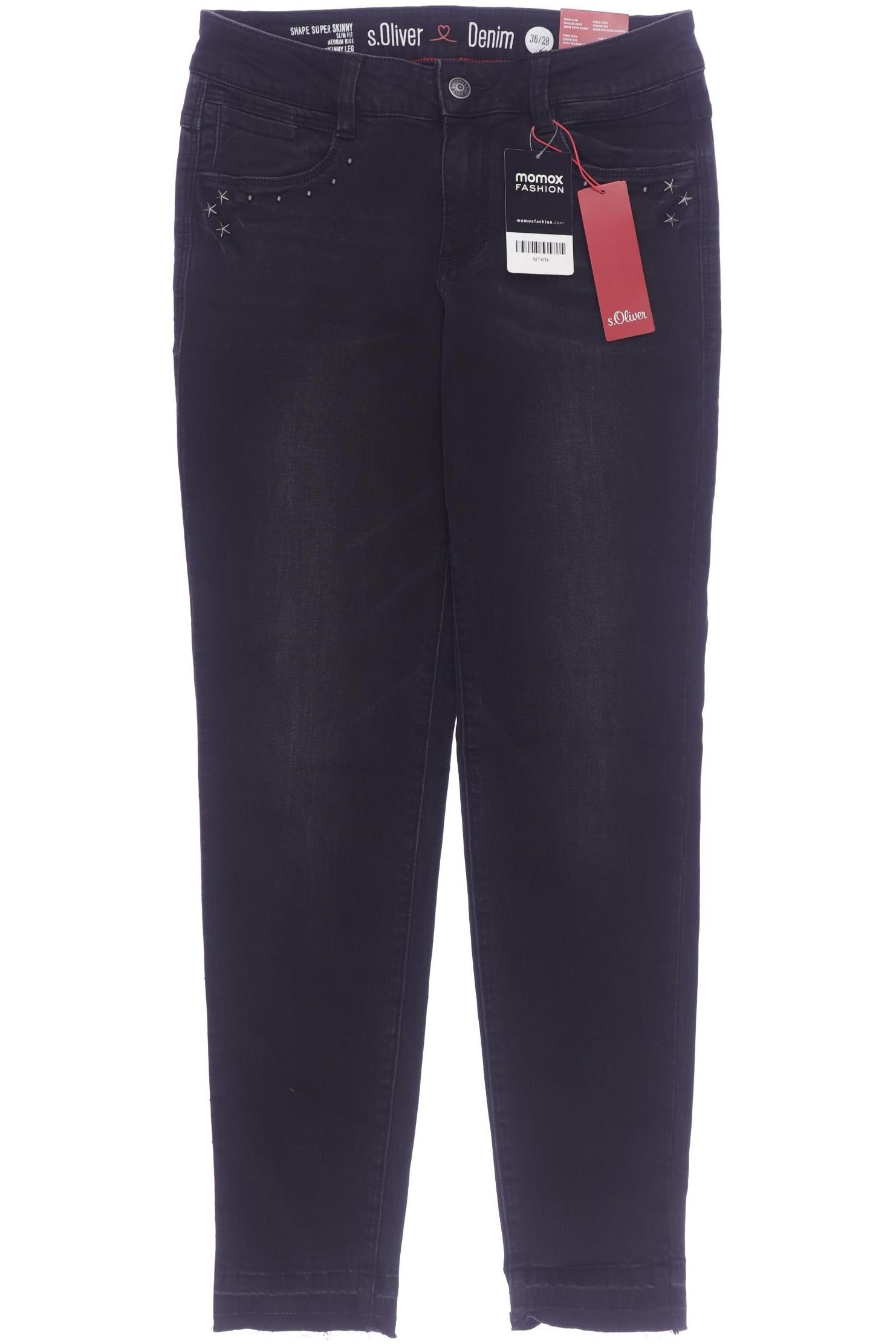 

s.Oliver Damen Jeans, schwarz, Gr. 36