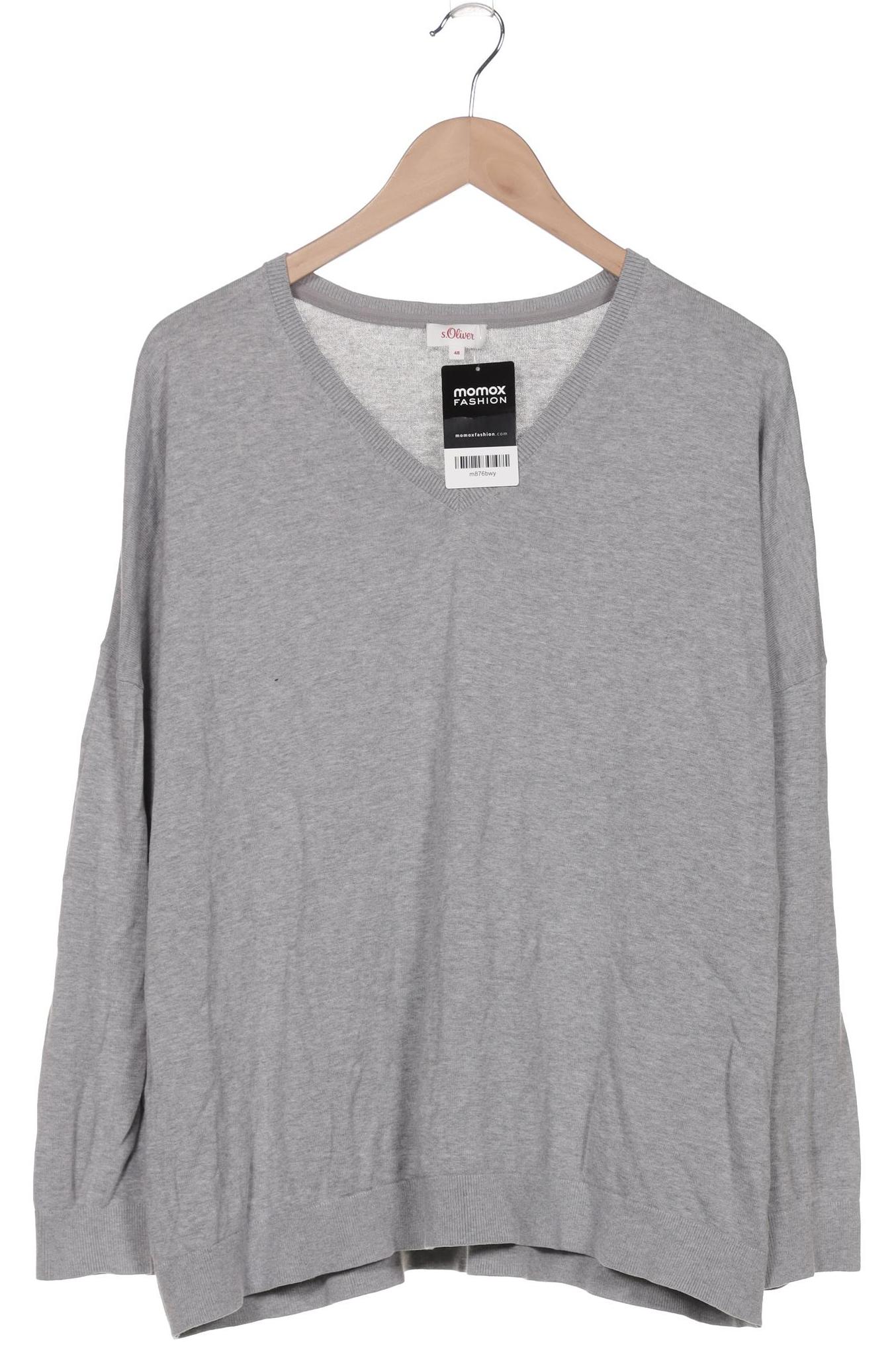 

s.Oliver Damen Pullover, grau, Gr. 48