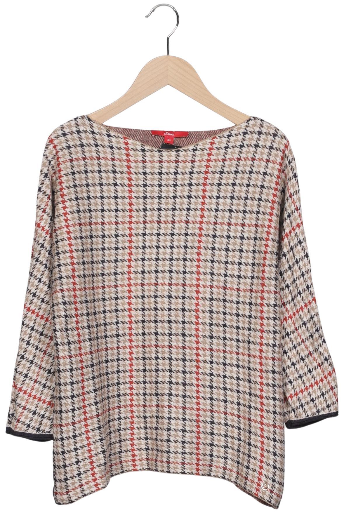 

s.Oliver Damen Pullover, mehrfarbig, Gr. 34