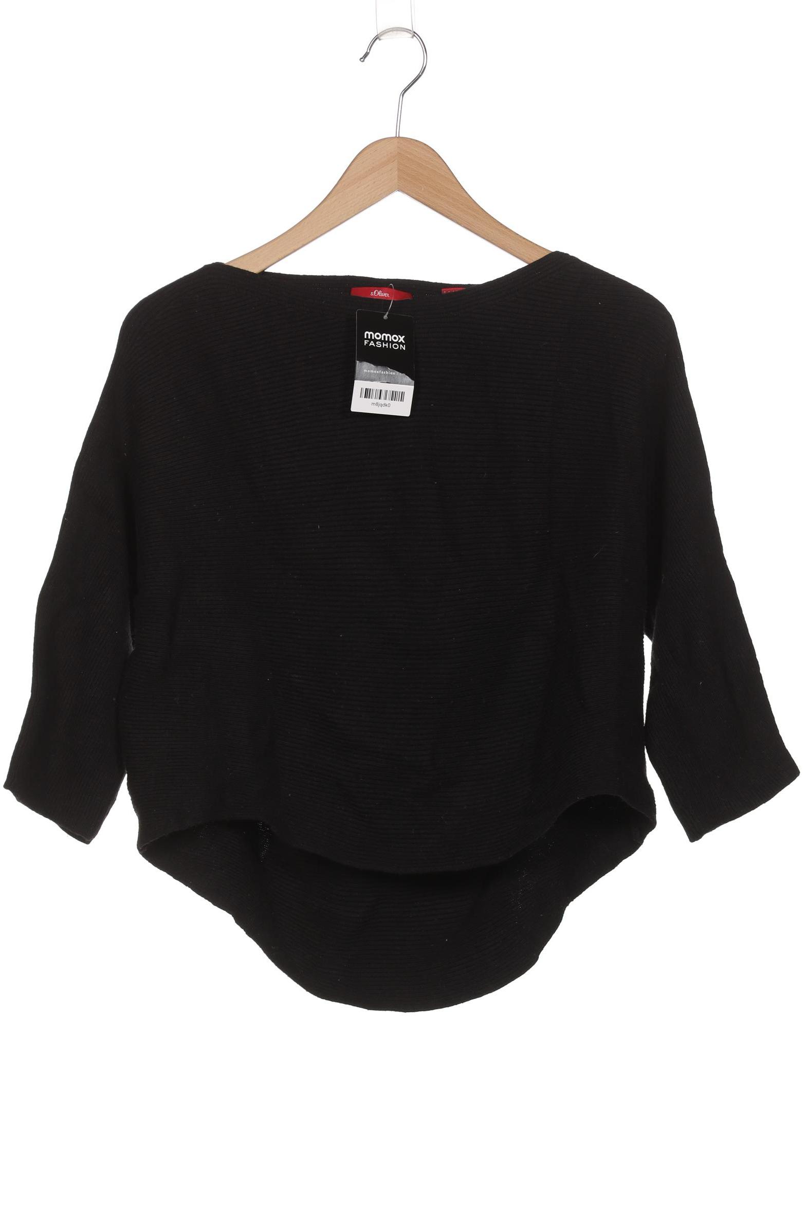 

s.Oliver Damen Pullover, schwarz, Gr. 38