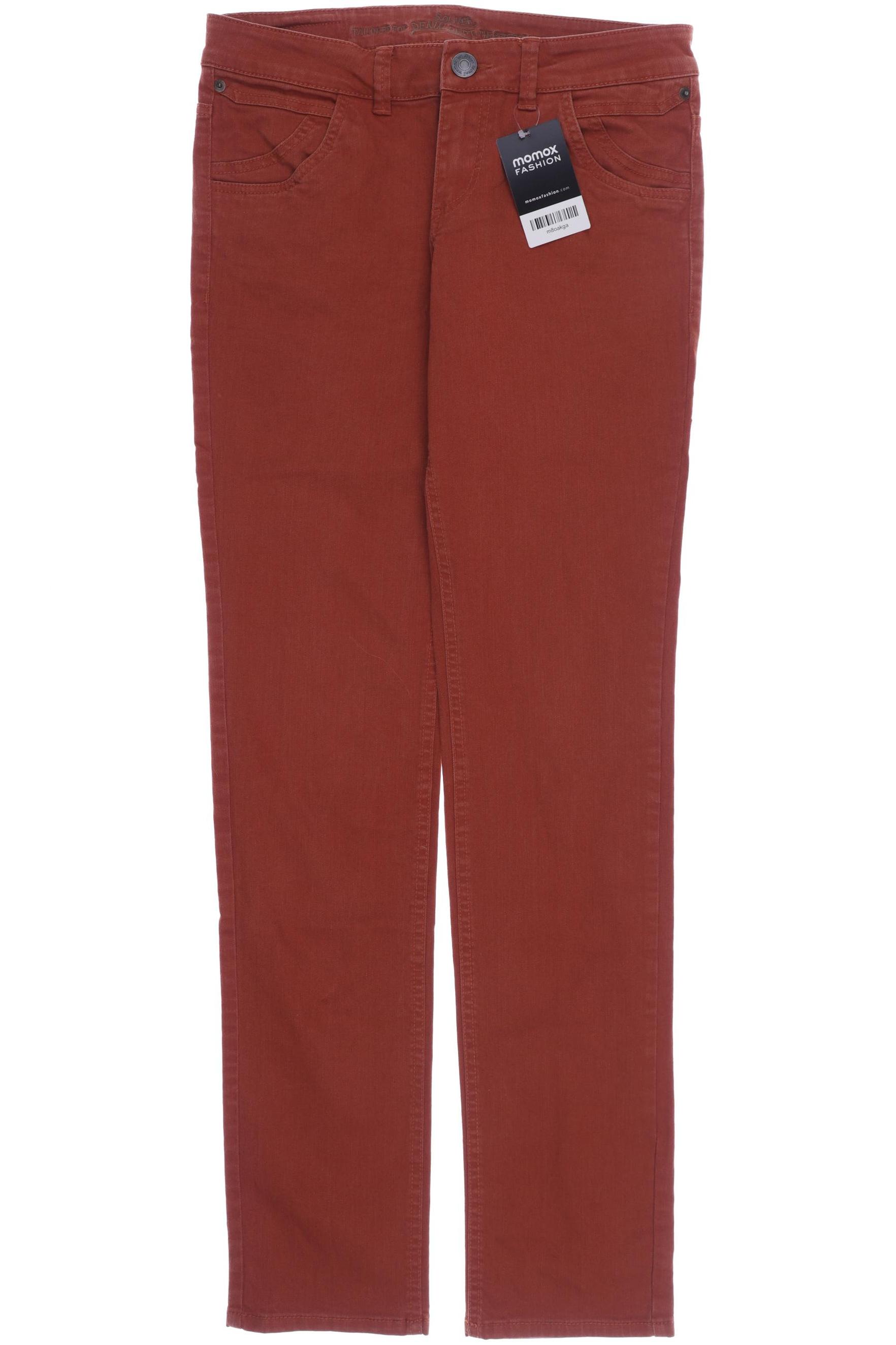 

s.Oliver Damen Jeans, orange