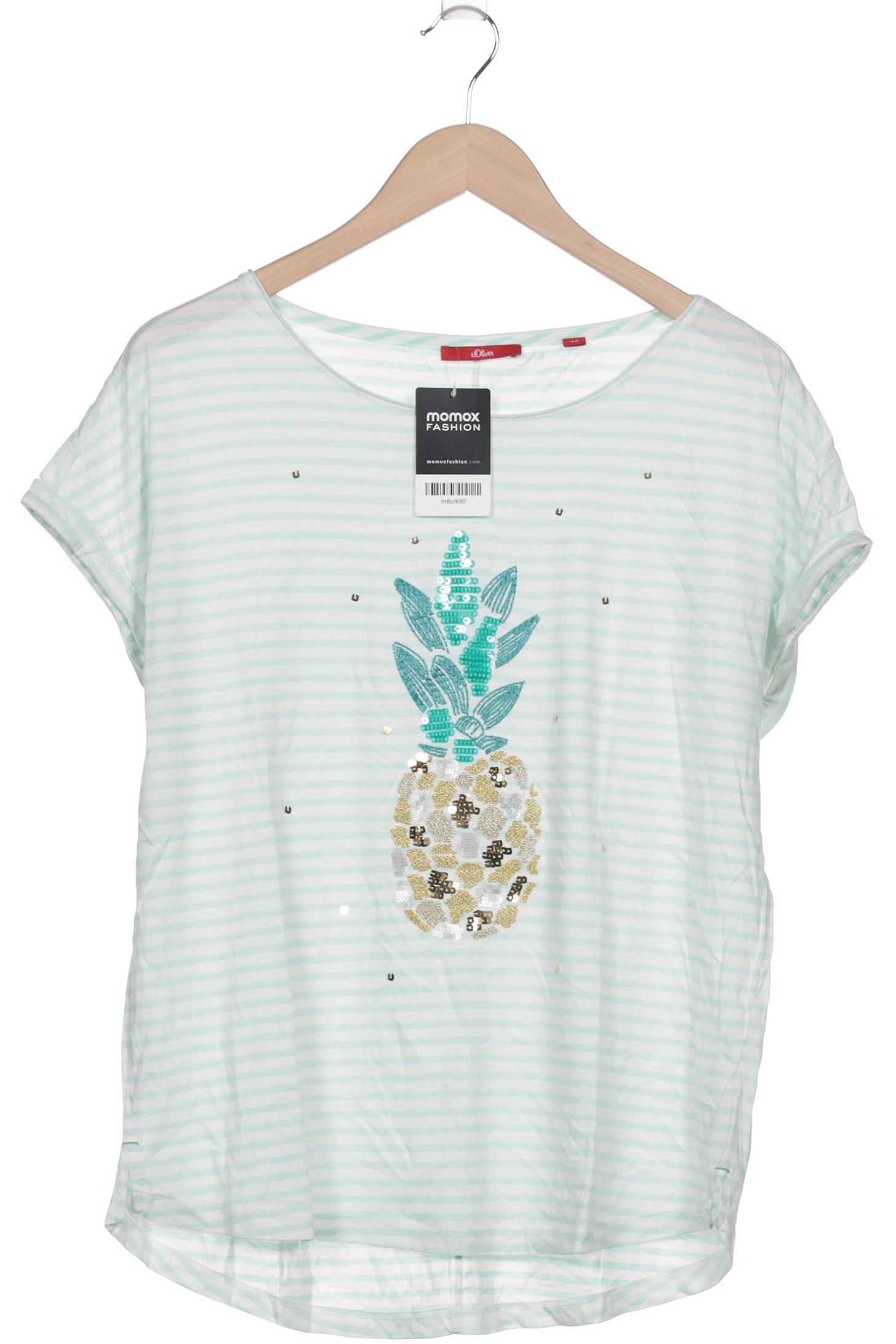 

s.Oliver Damen T-Shirt, hellgrün, Gr. 42
