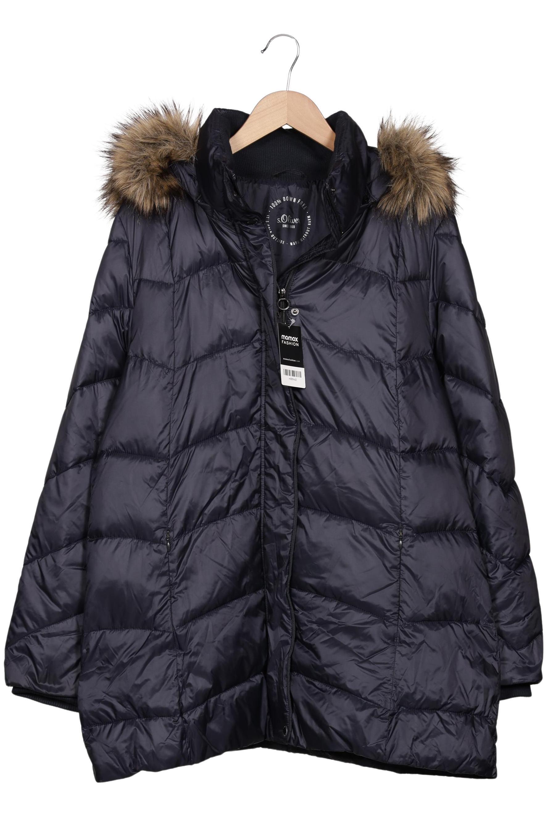 

s.Oliver Damen Mantel, marineblau, Gr. 44