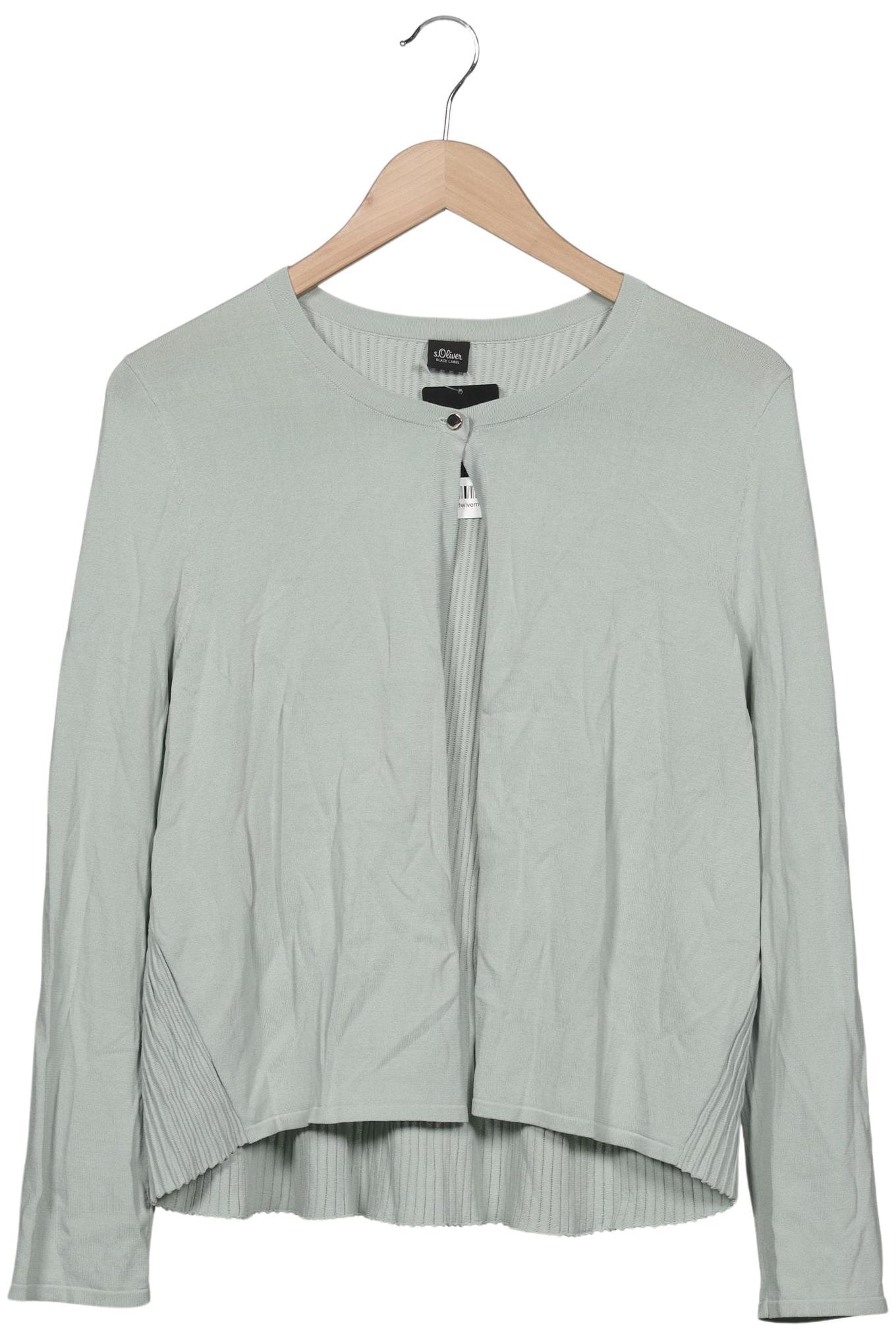 

s.Oliver Damen Strickjacke, hellgrün, Gr. 46