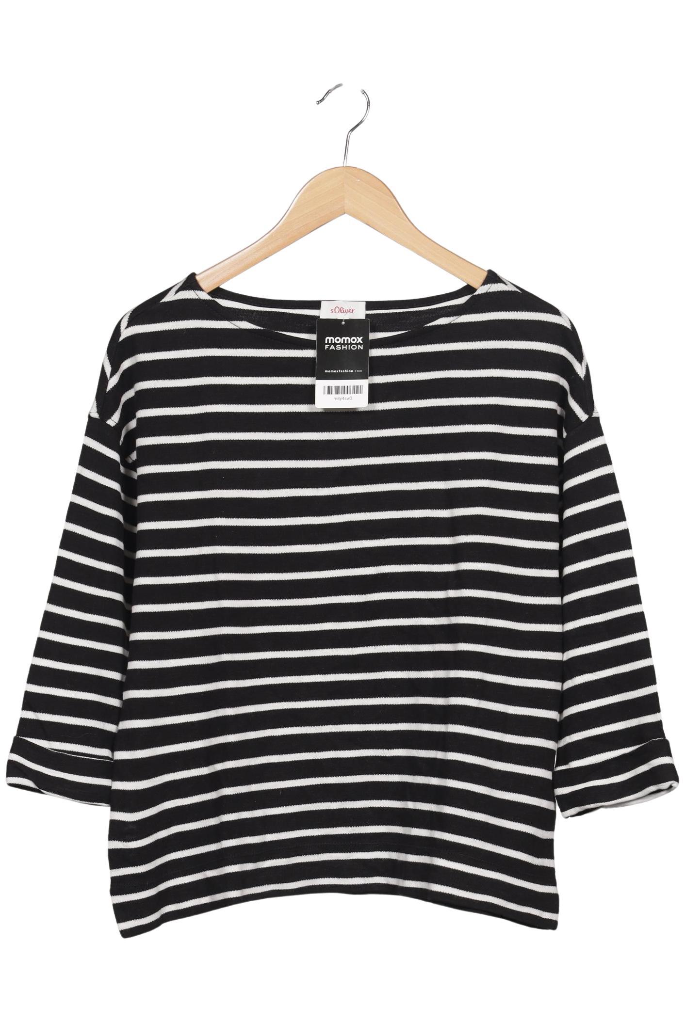 

s.Oliver Damen Langarmshirt, mehrfarbig, Gr. 38