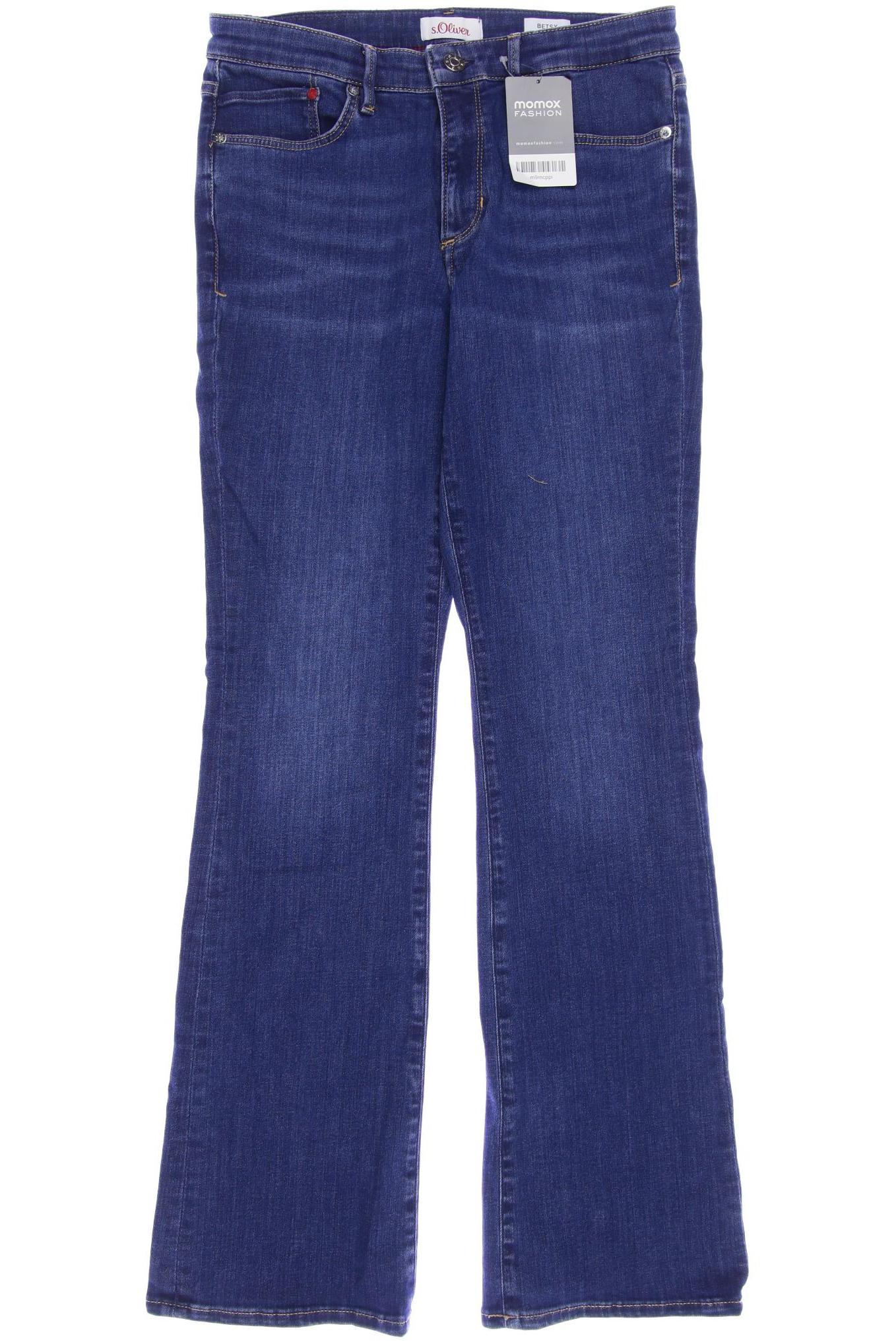 

s.Oliver Damen Jeans, blau