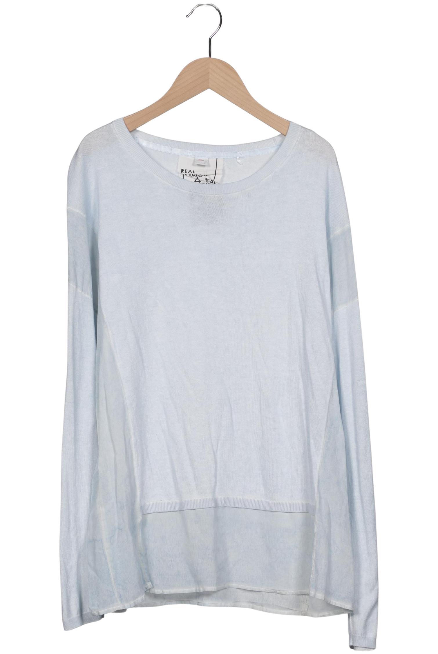 

s.Oliver Damen Pullover, hellblau, Gr. 42