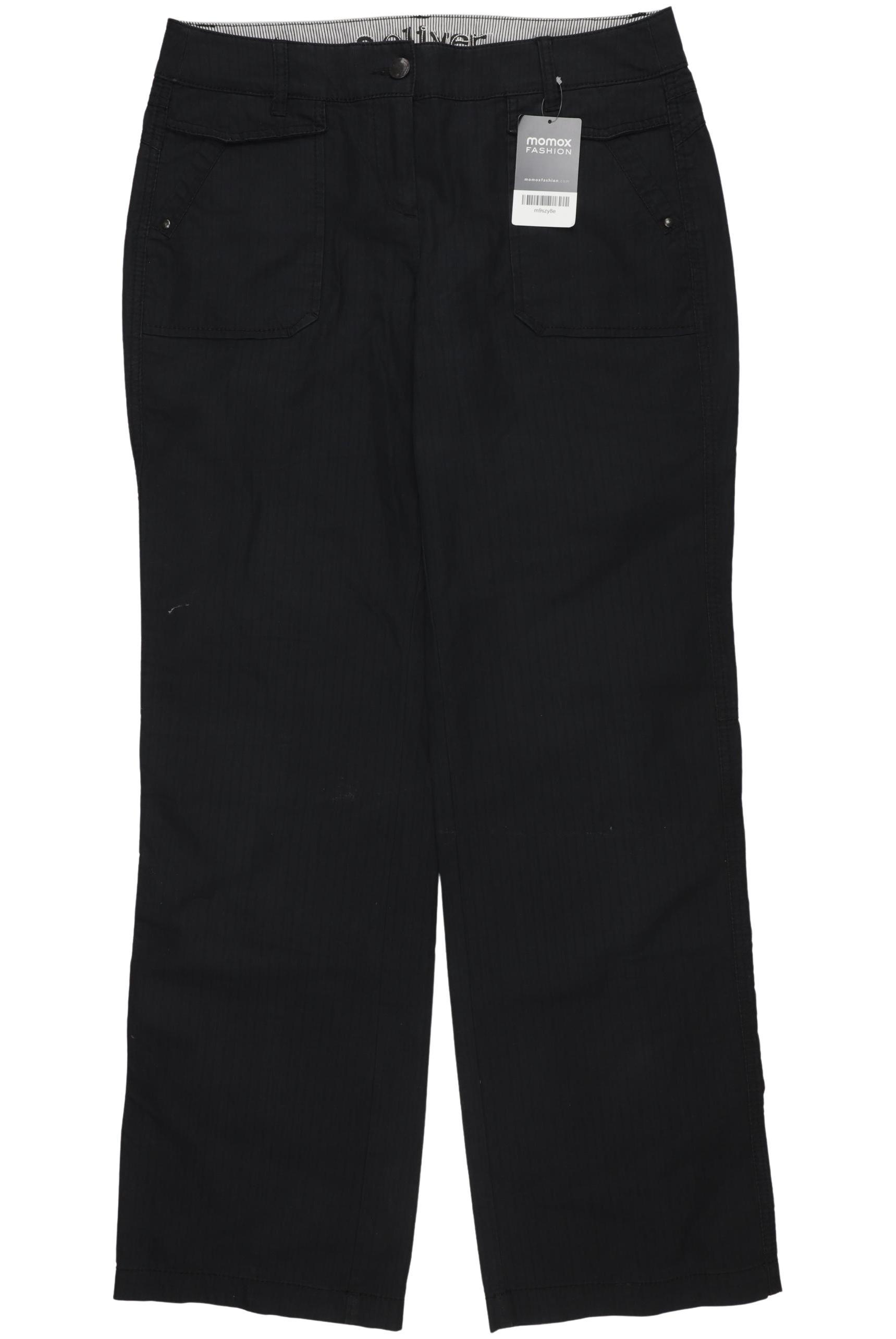

s.Oliver Damen Stoffhose, schwarz, Gr. 29