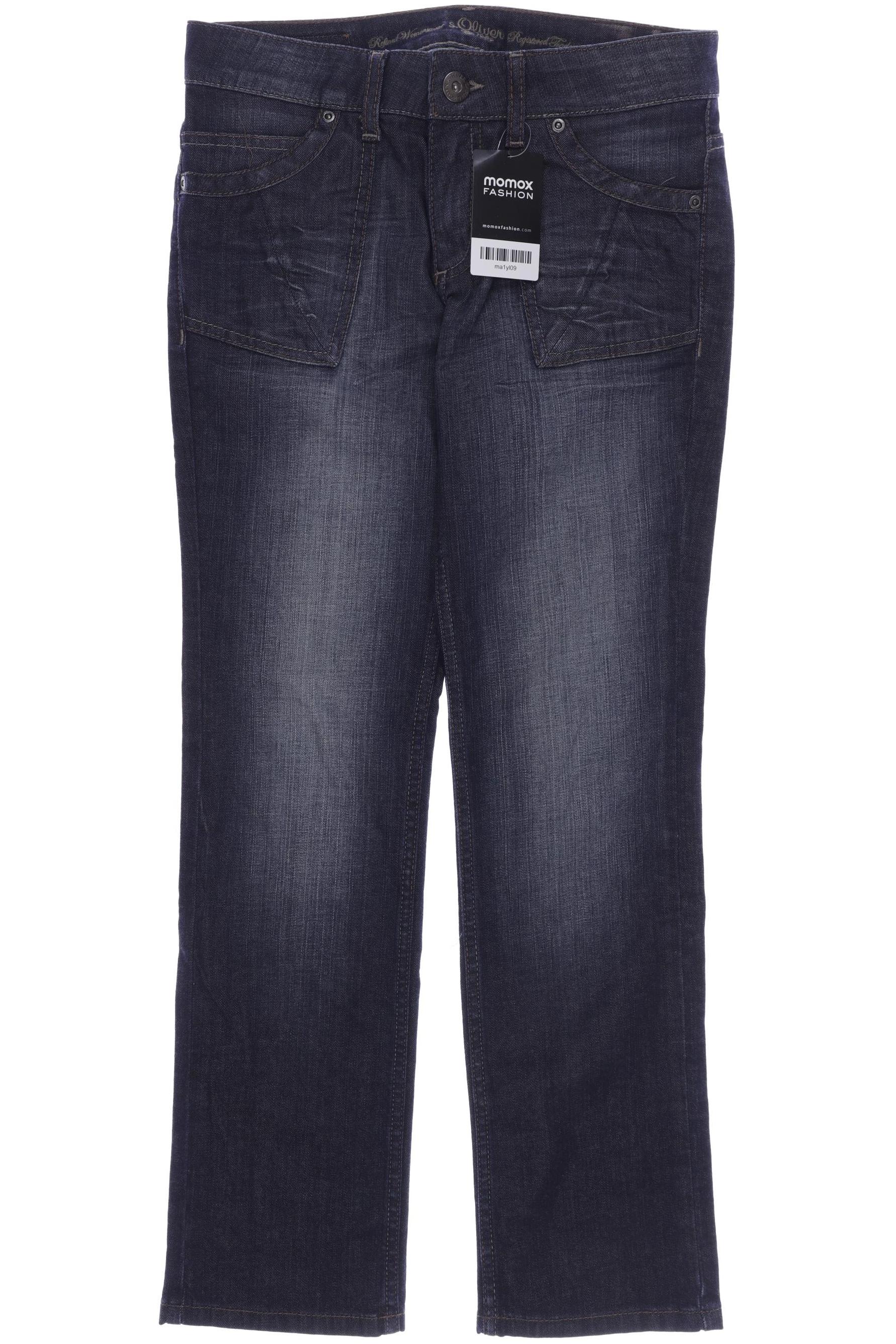 

s.Oliver Damen Jeans, marineblau