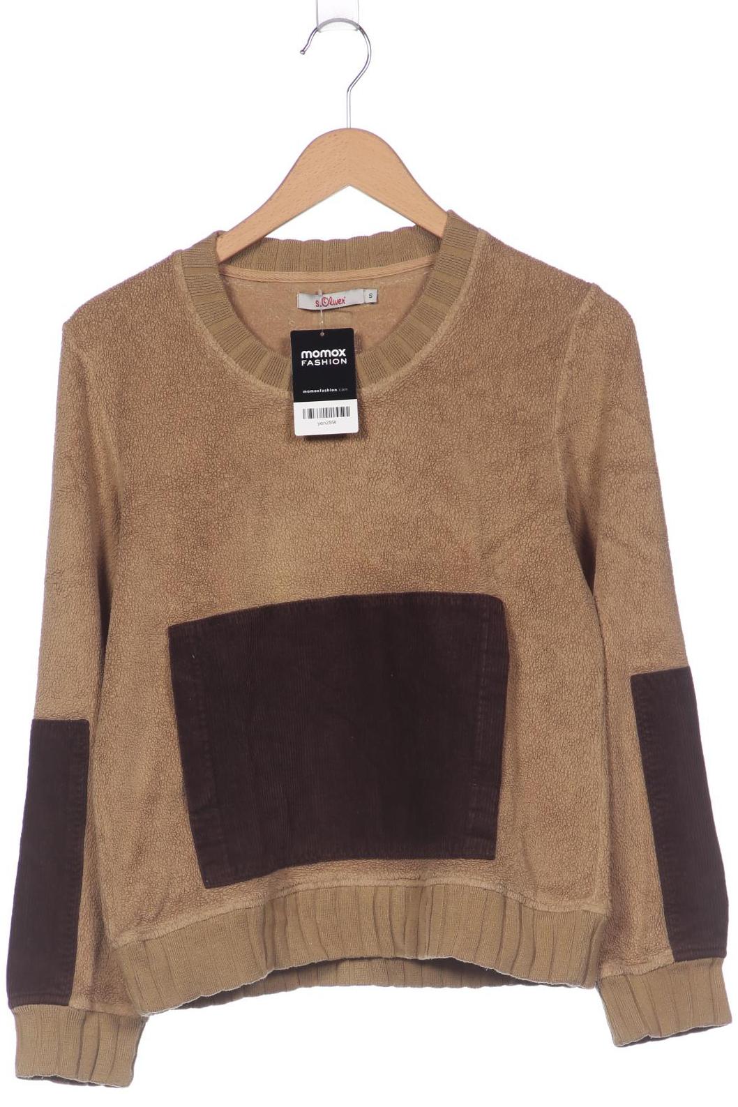 

s.Oliver Damen Sweatshirt, beige, Gr. 36