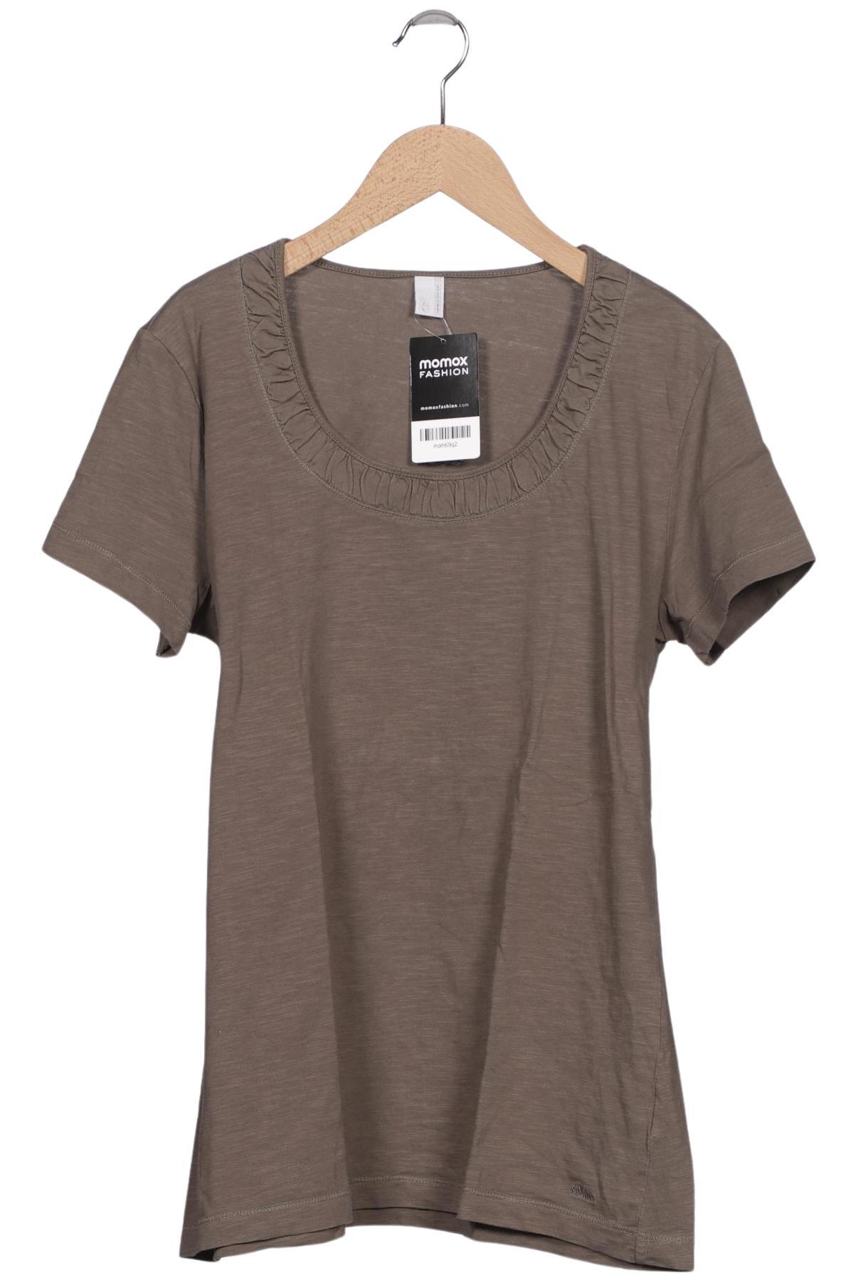 

s.Oliver Damen T-Shirt, braun, Gr. 46
