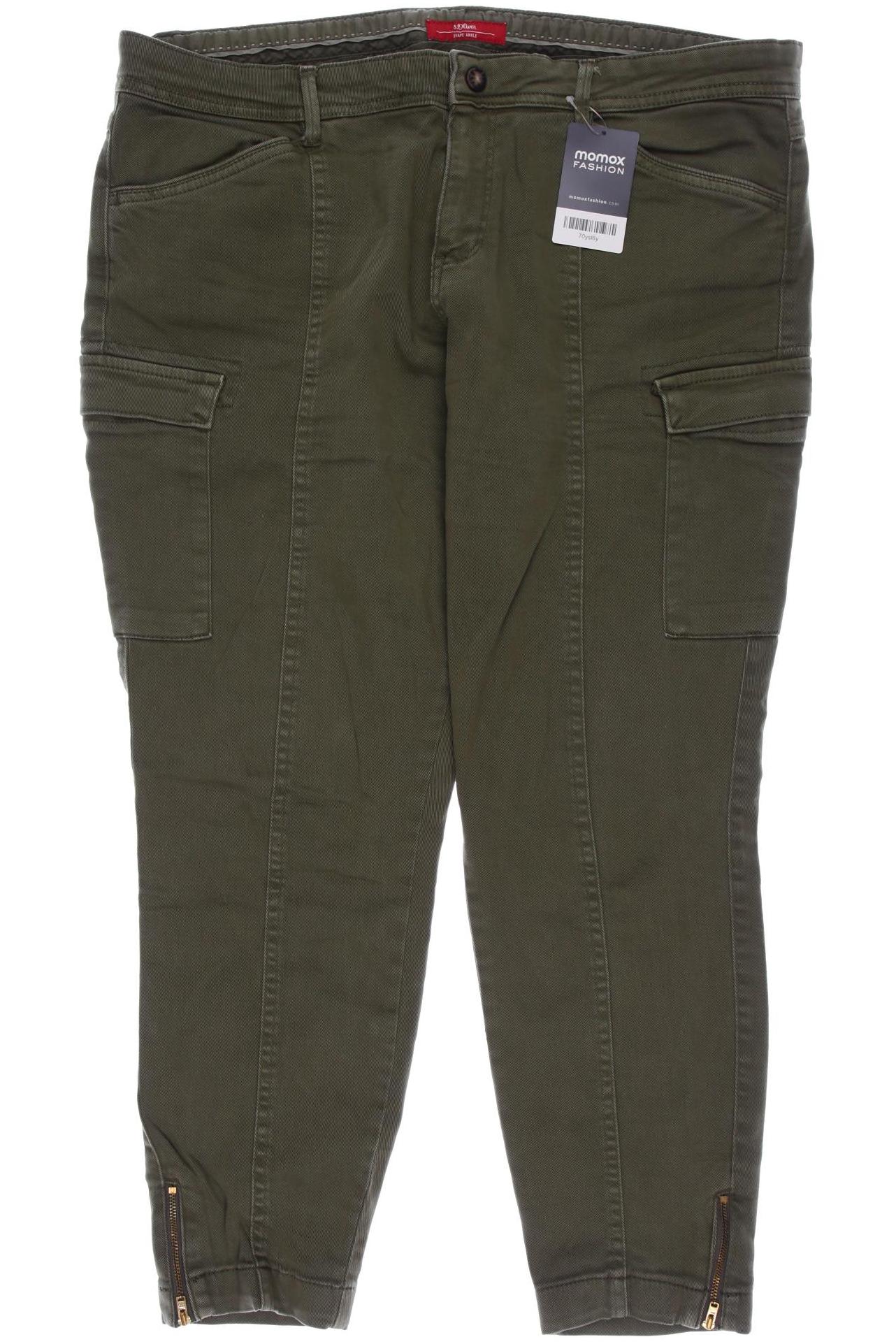 

s.Oliver Damen Jeans, grün