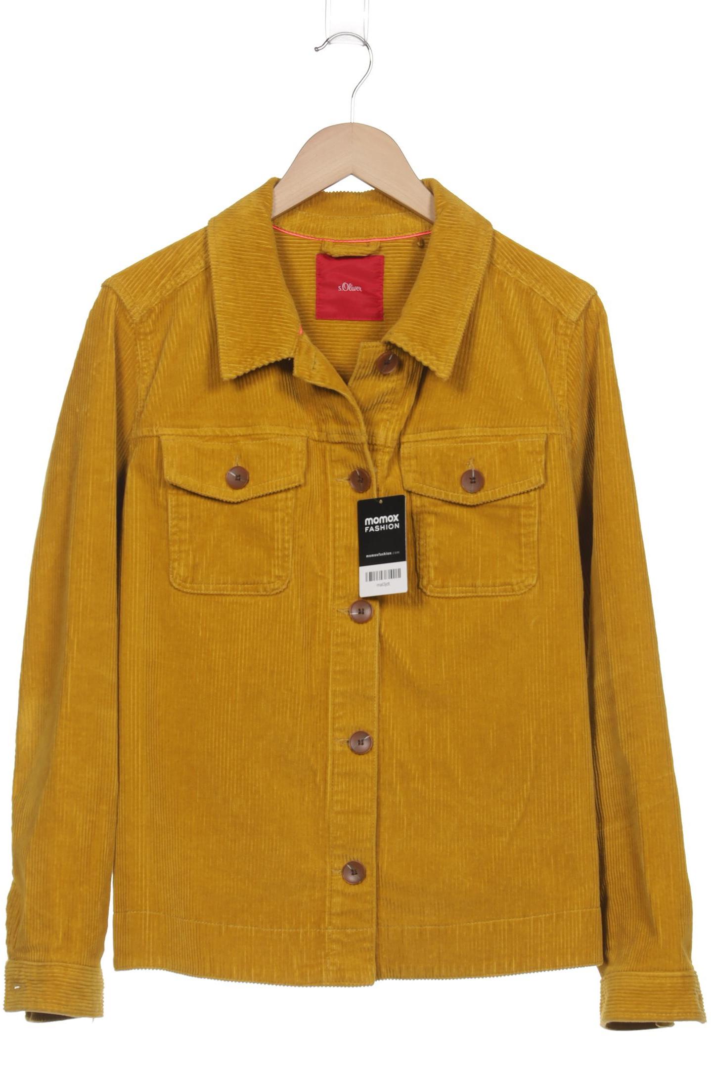 

s.Oliver Damen Jacke, gelb, Gr. 46