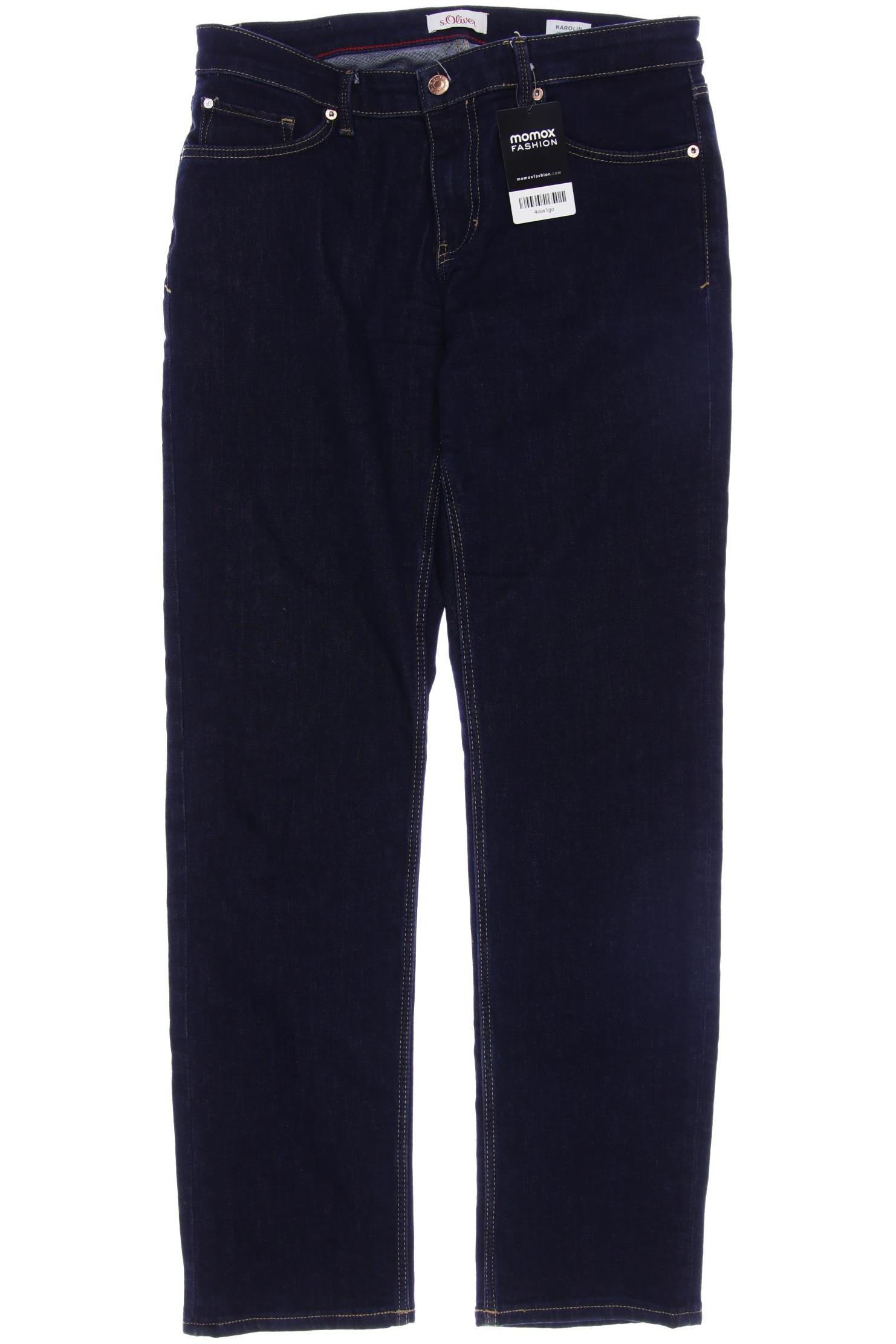 

s.Oliver Damen Jeans, marineblau