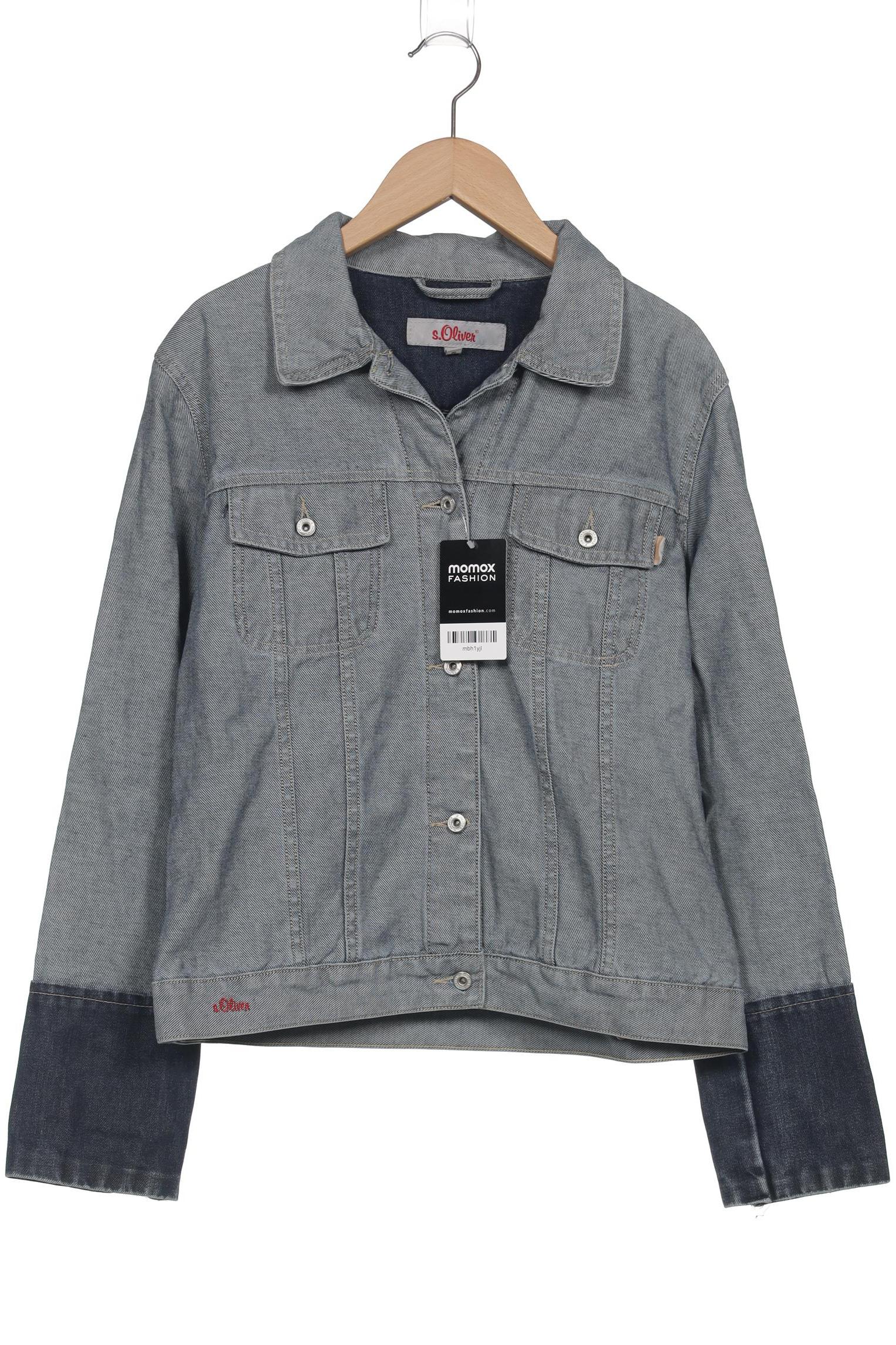 

s.Oliver Damen Jacke, blau, Gr. 38