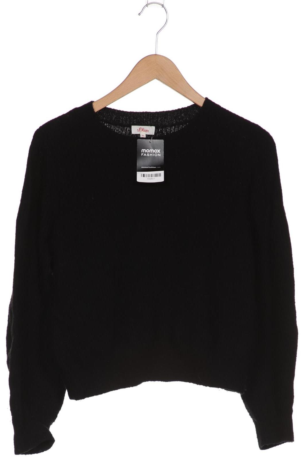 

s.Oliver Damen Pullover, schwarz