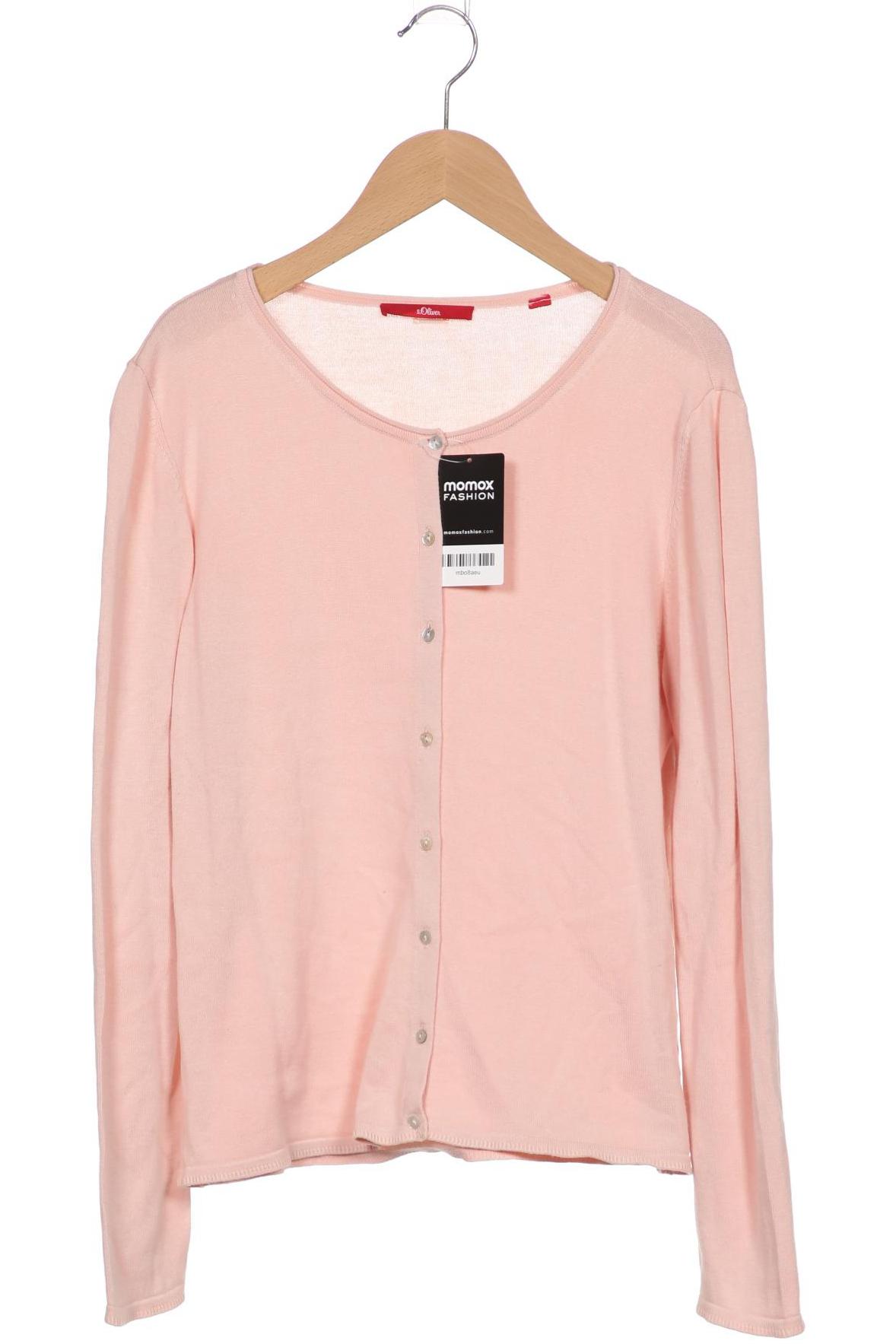 

s.Oliver Damen Strickjacke, pink, Gr. 40