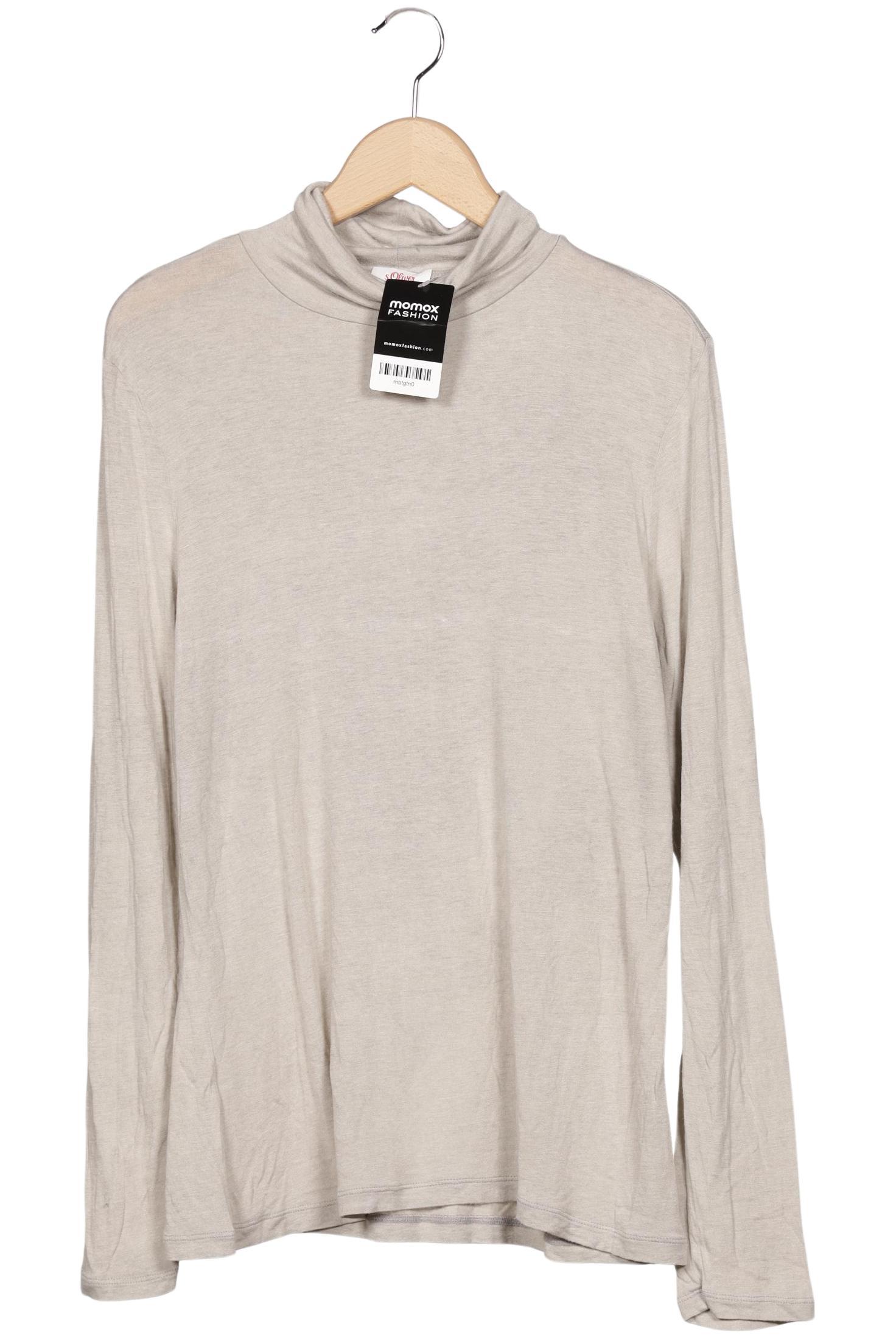 

s.Oliver Damen Langarmshirt, beige, Gr. 46