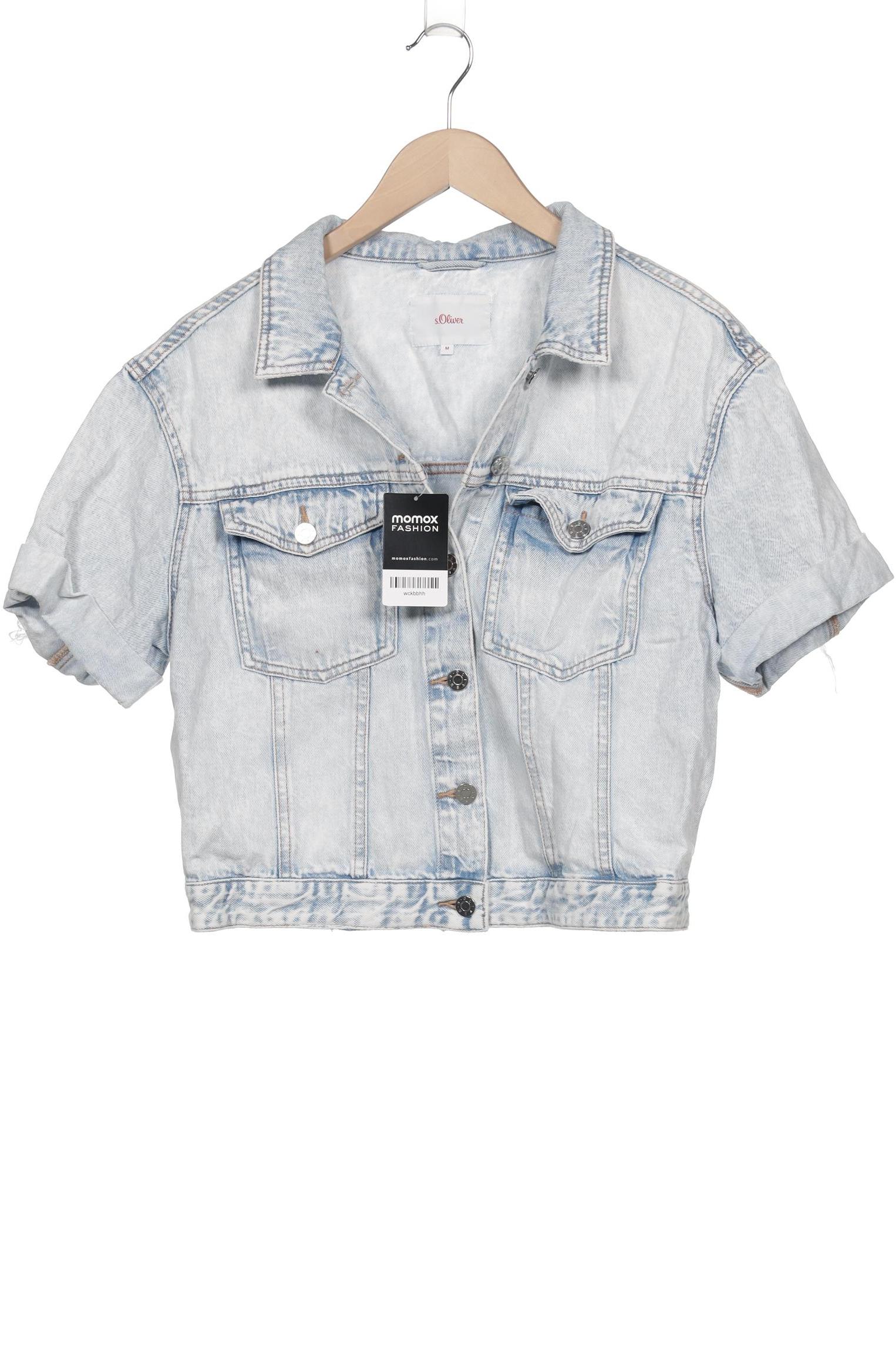 

s.Oliver Damen Jacke, hellblau, Gr. 38