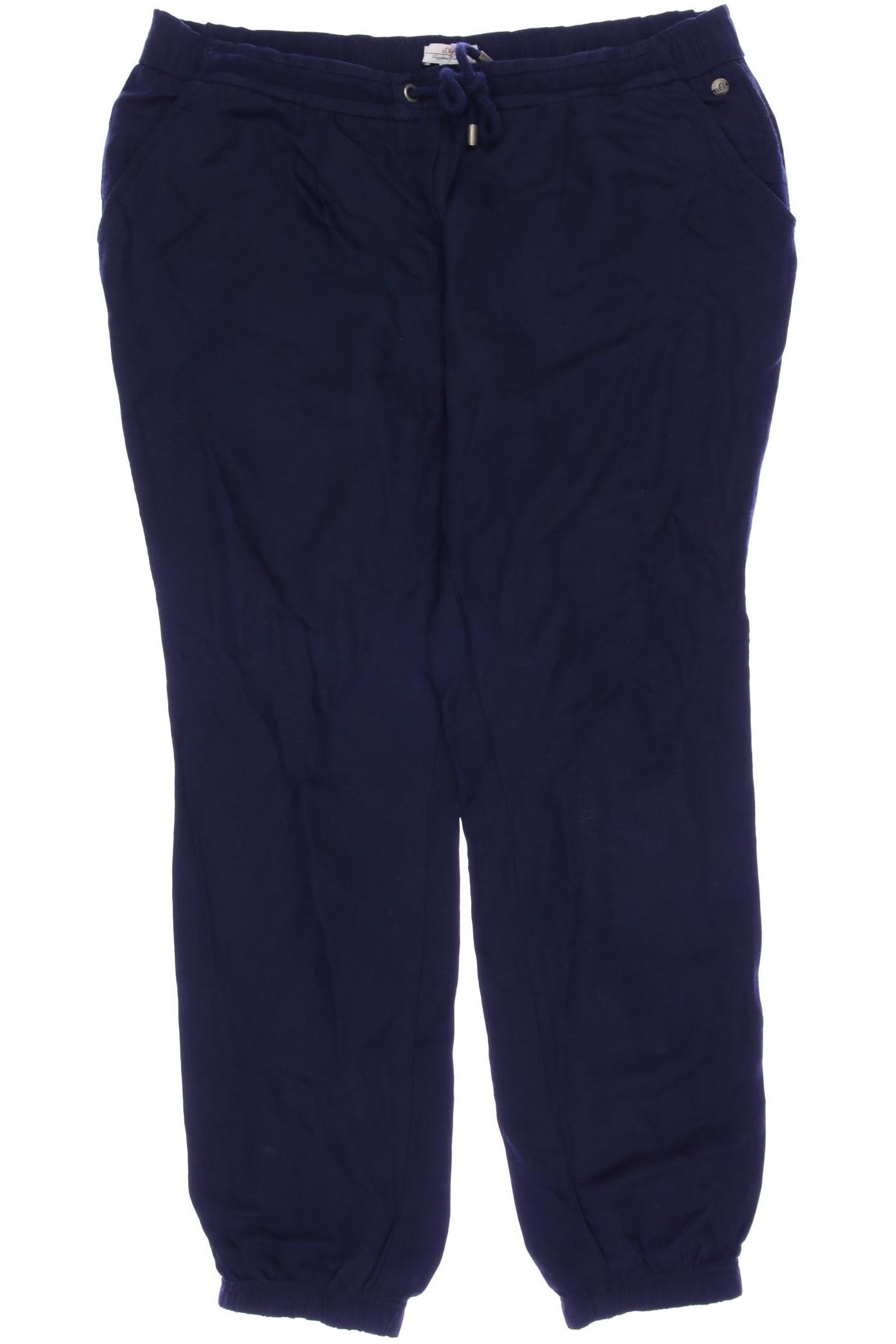 

s.Oliver Damen Stoffhose, marineblau, Gr. 42