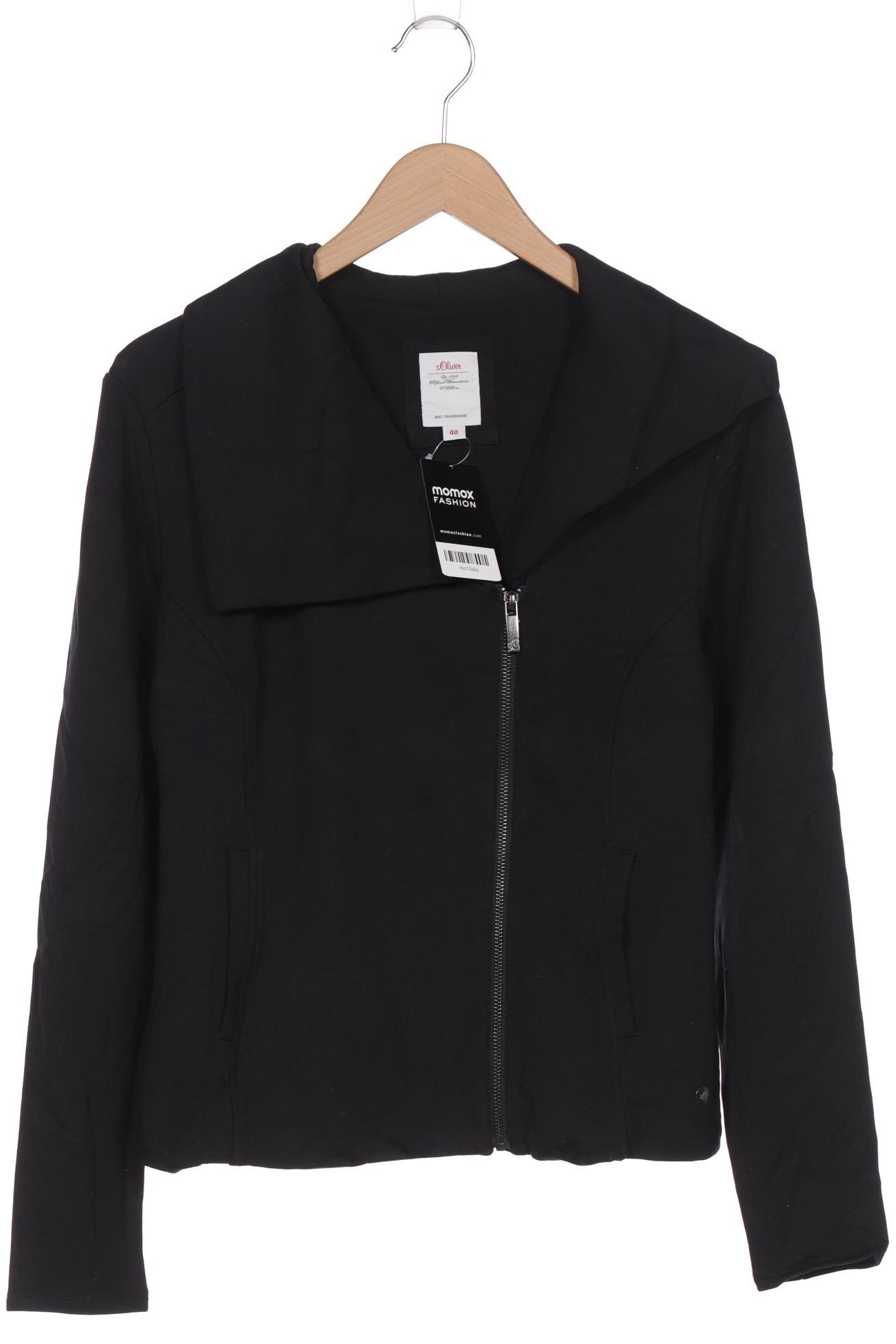 

s.Oliver Damen Jacke, schwarz