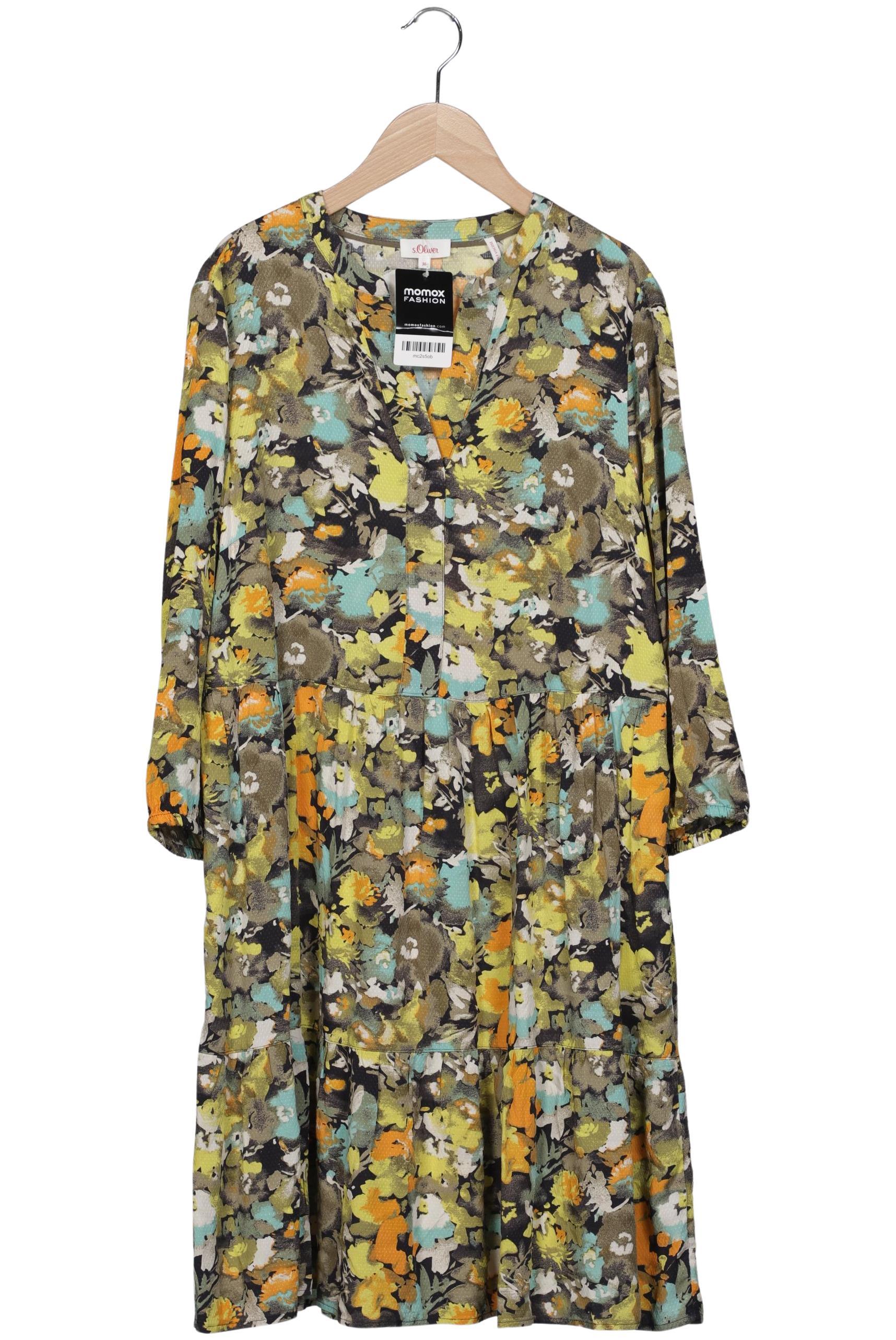 

s.Oliver Damen Kleid, mehrfarbig, Gr. 36