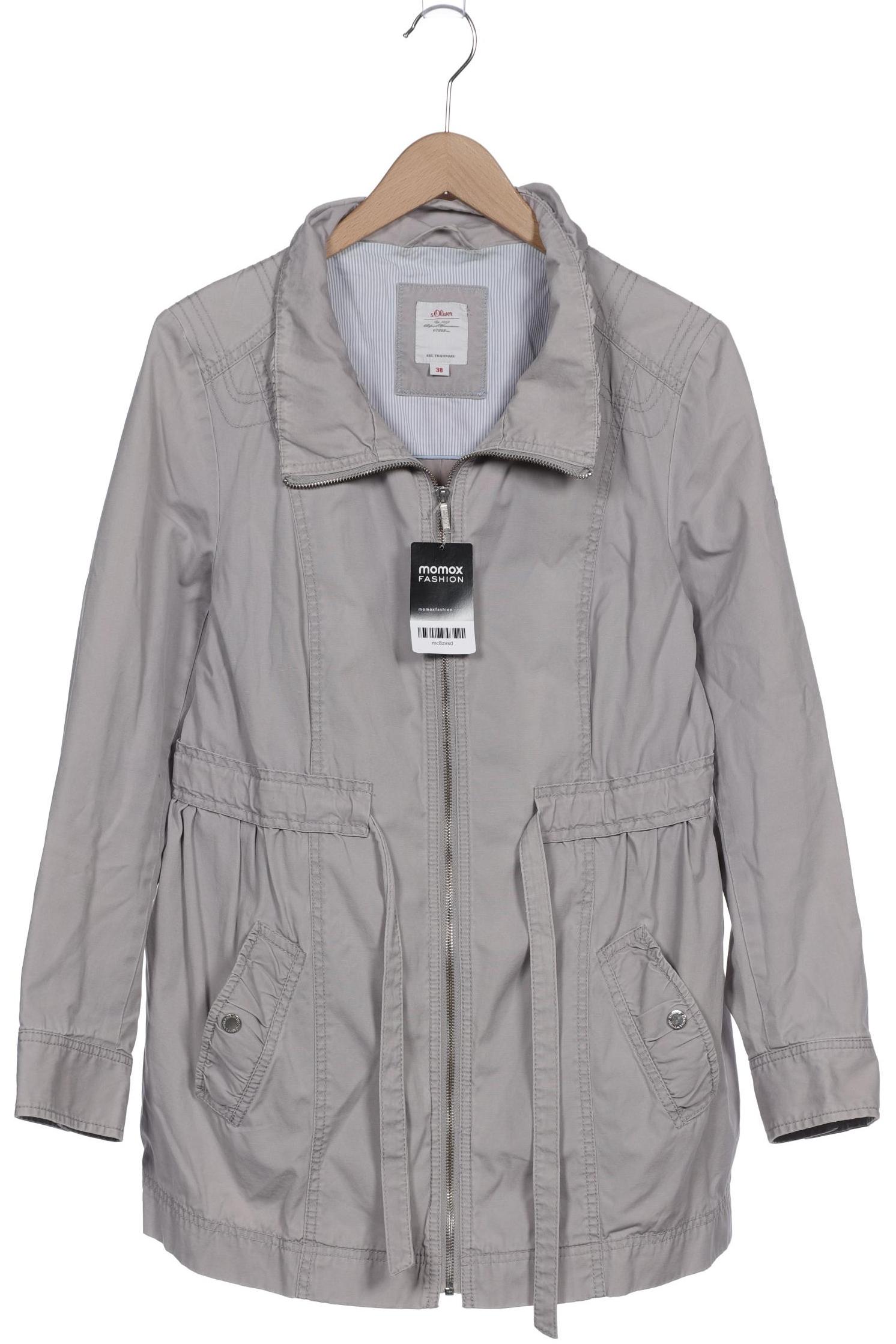 

s.Oliver Damen Jacke, grau, Gr. 38