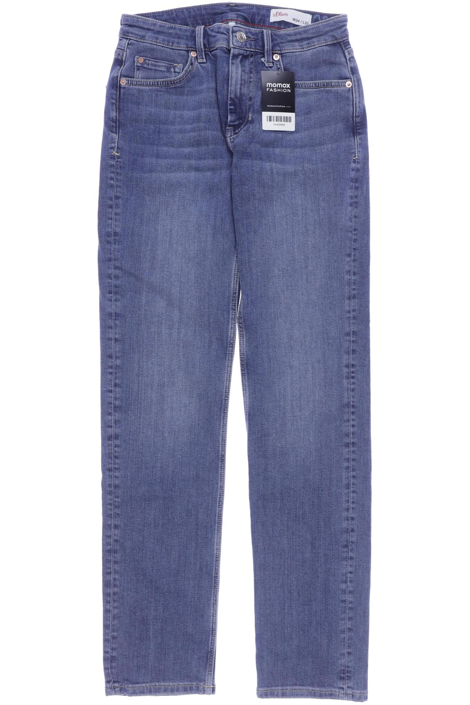 

s.Oliver Damen Jeans, blau