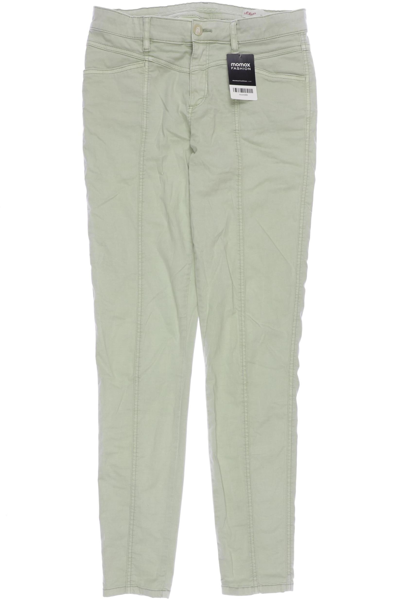 

s.Oliver Damen Jeans, hellgrün, Gr. 38