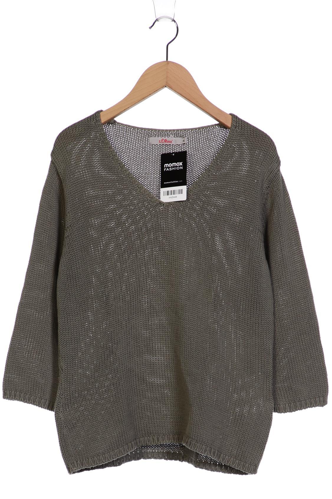 

s.Oliver Damen Pullover, grün, Gr. 36