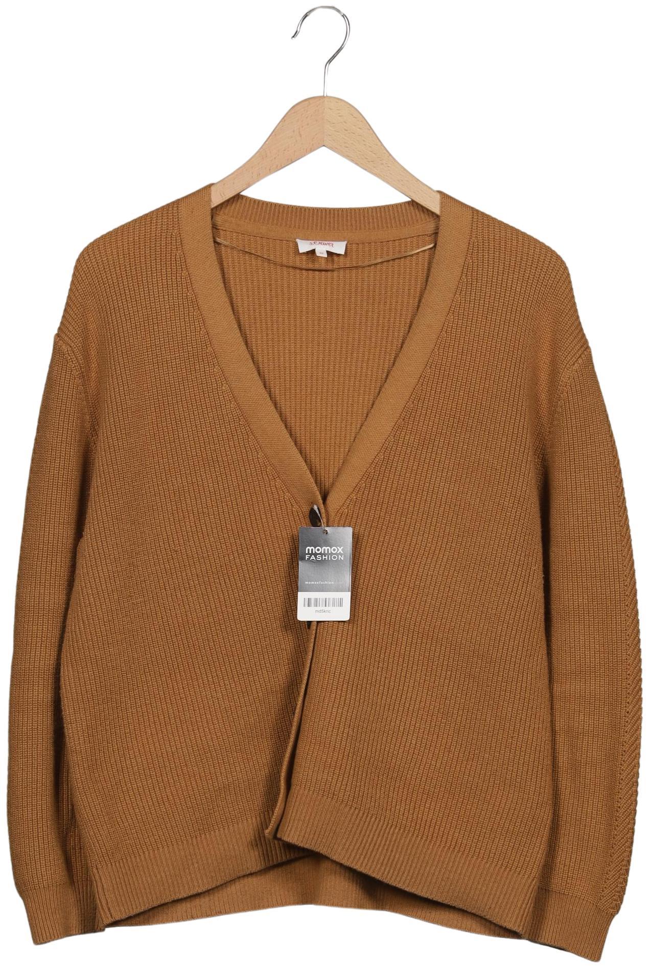 

s.Oliver Damen Strickjacke, braun, Gr. 42