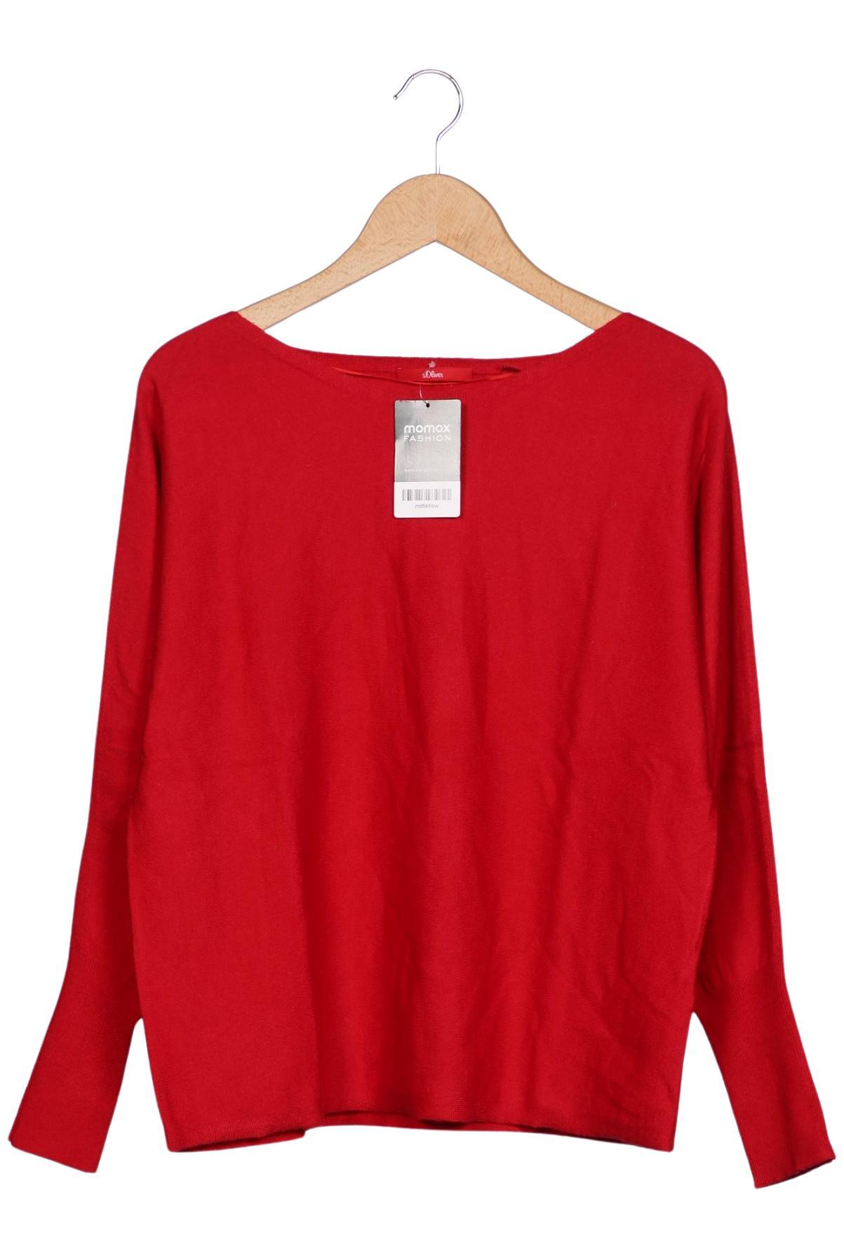

s.Oliver Damen Pullover, rot, Gr. 38