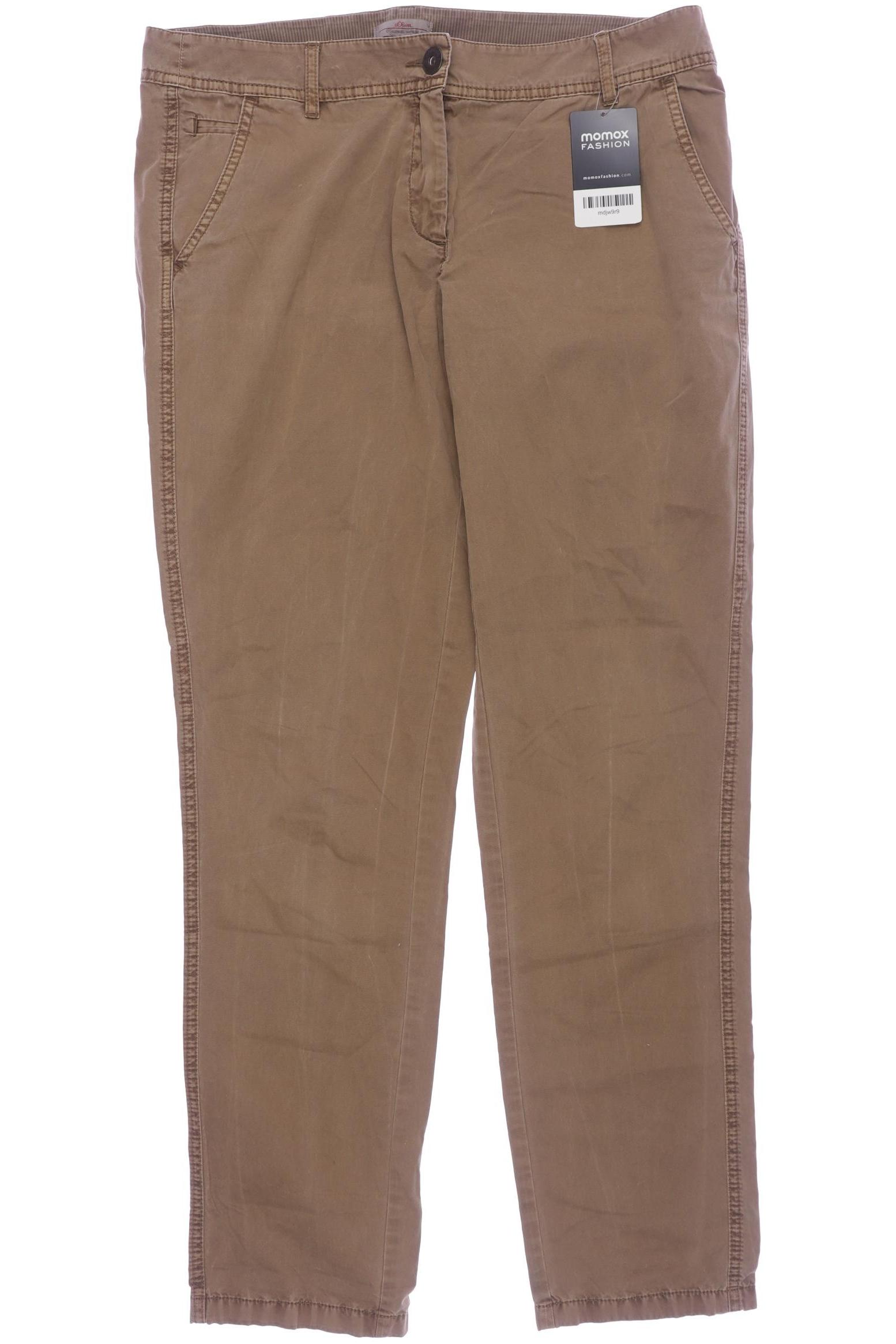 

s.Oliver Damen Stoffhose, braun, Gr. 38