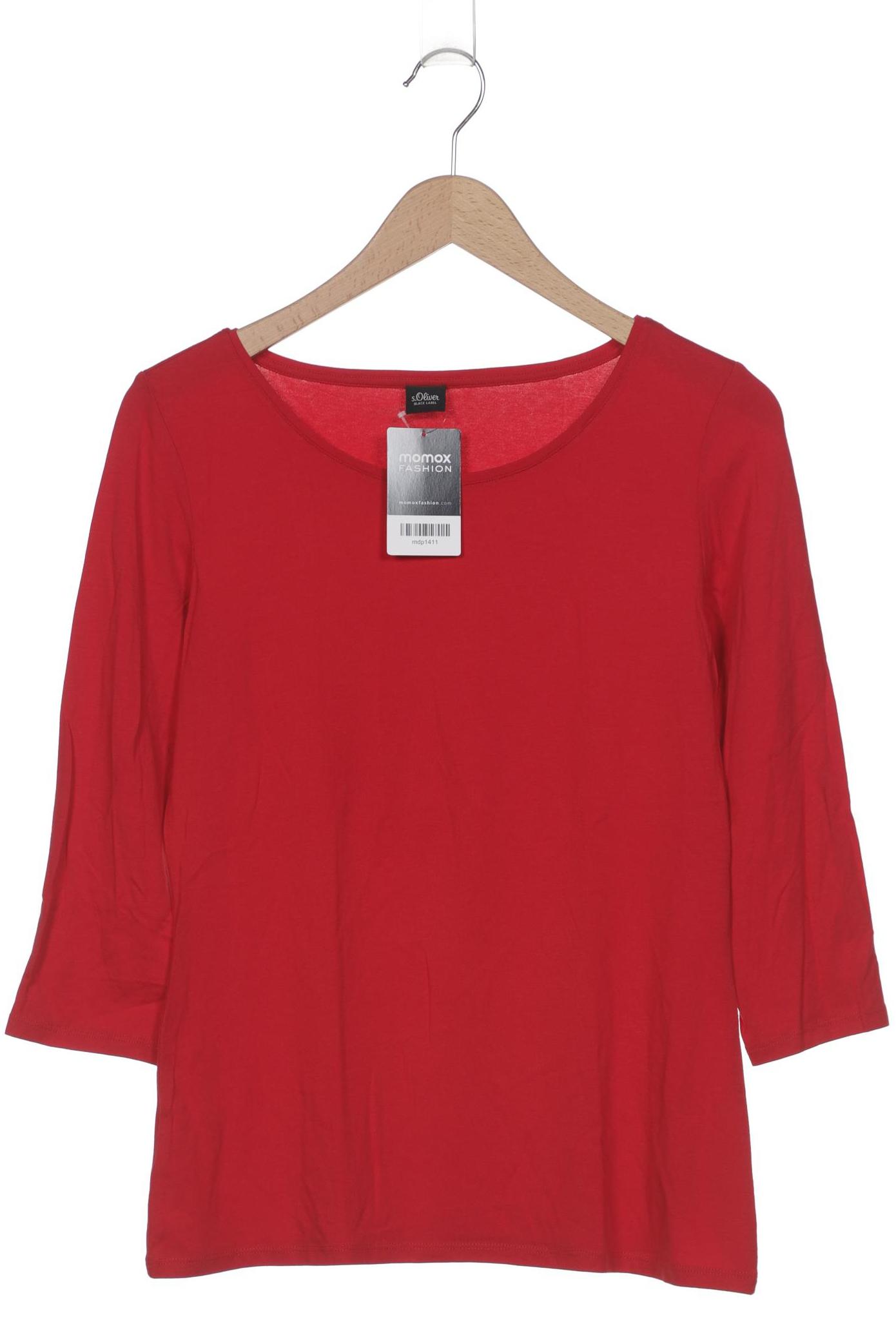 

s.Oliver Damen Langarmshirt, rot, Gr. 40