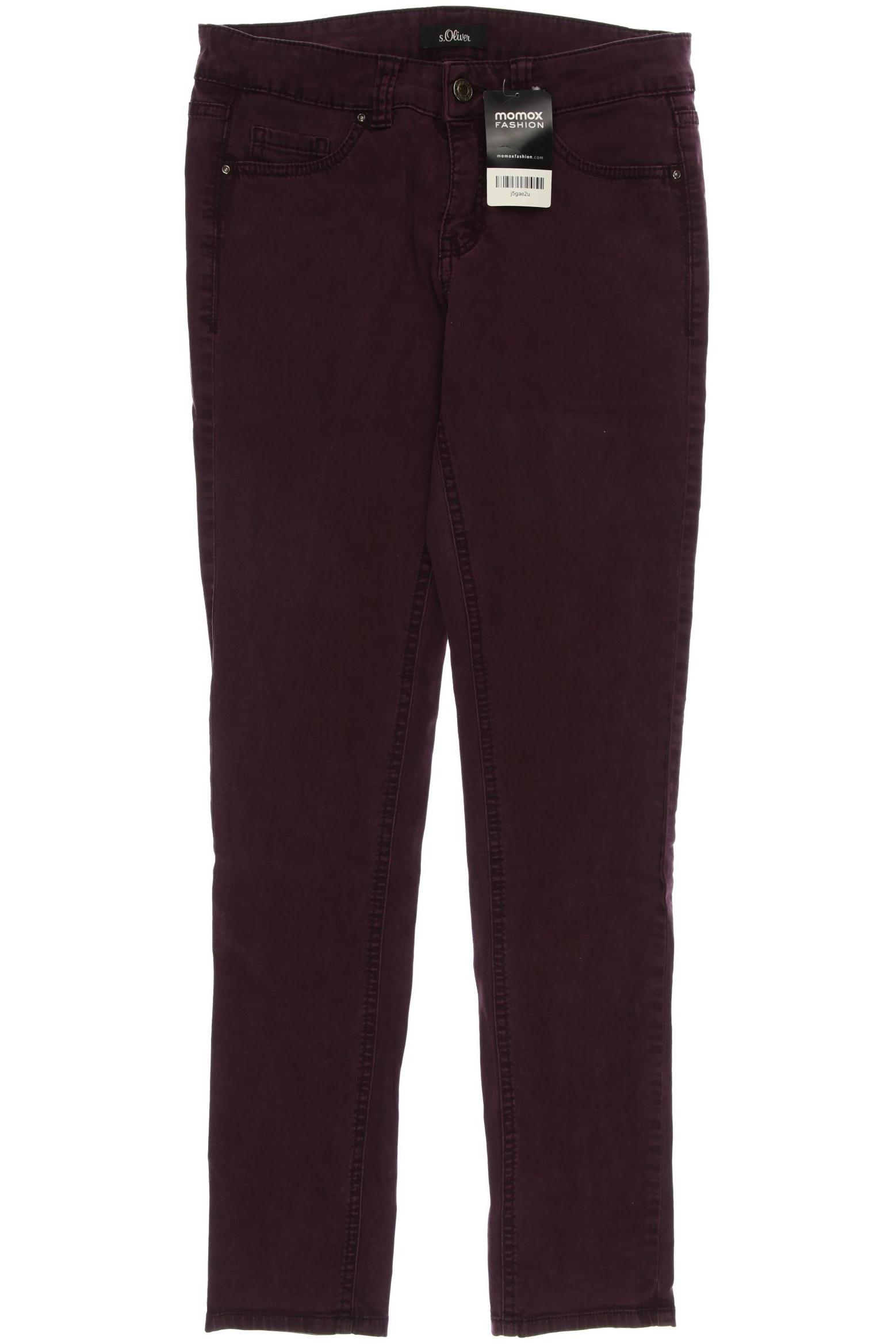

s.Oliver Damen Jeans, bordeaux, Gr. 30