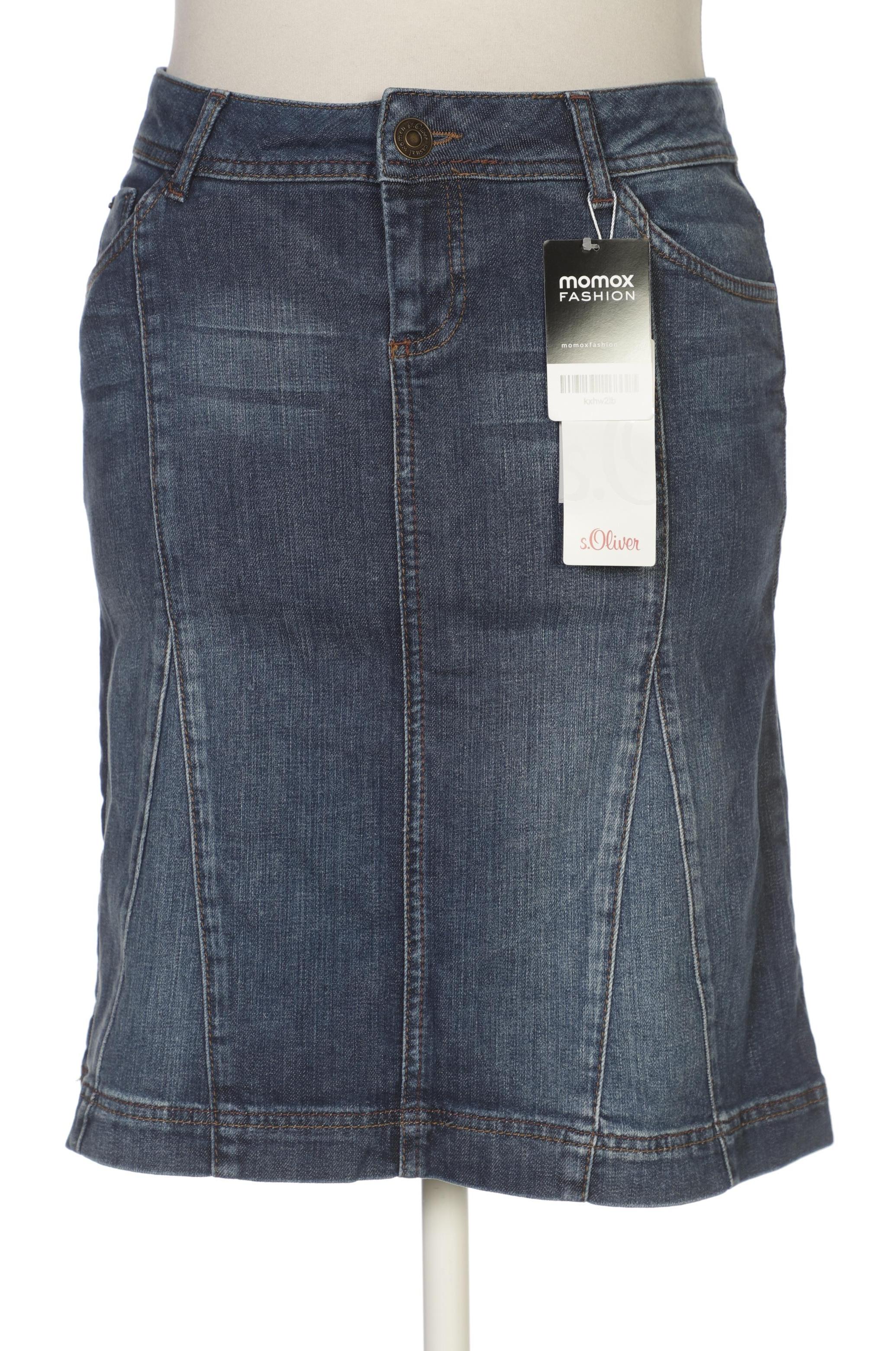 

s.Oliver Damen Rock, blau, Gr. 38