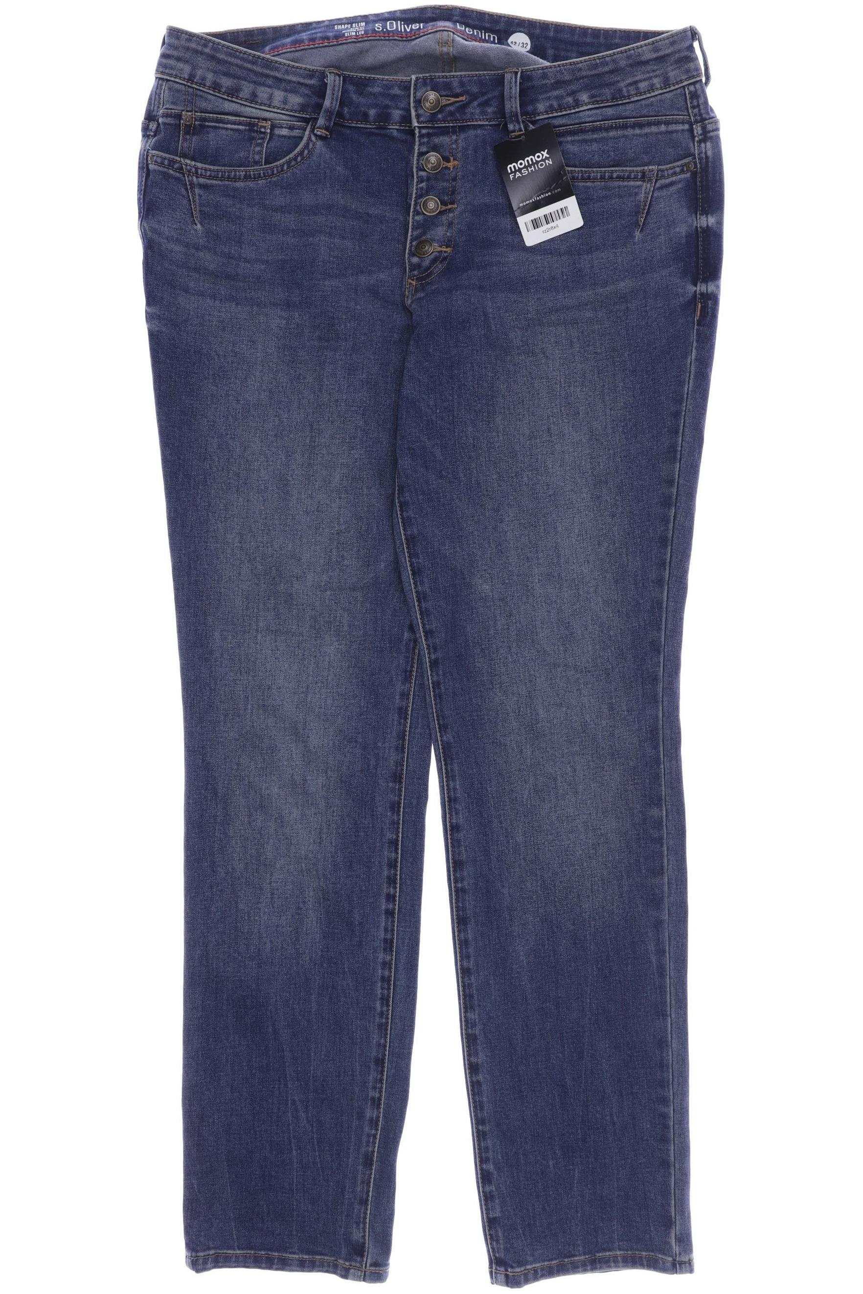 

s.Oliver Damen Jeans, blau
