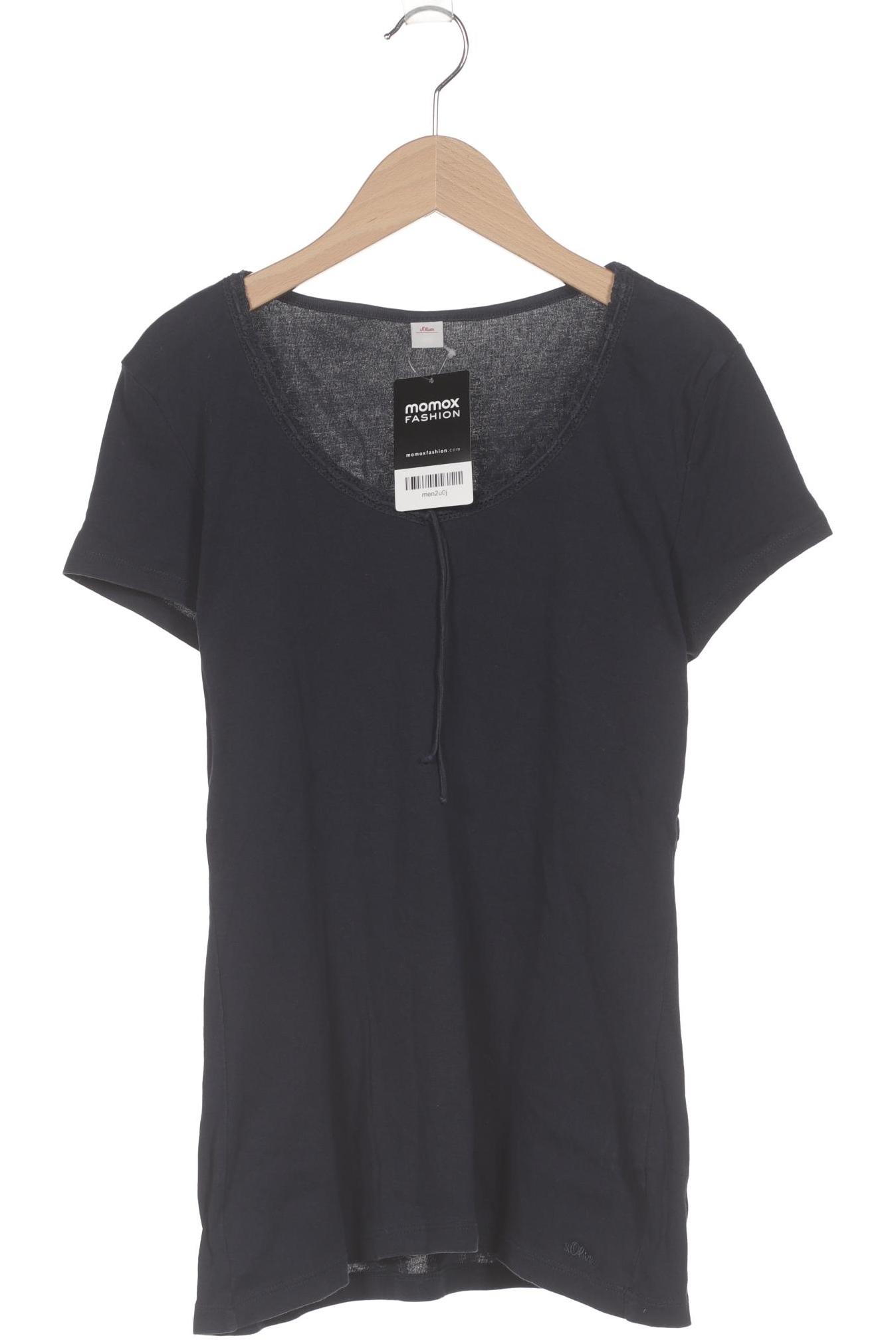 

s.Oliver Damen T-Shirt, marineblau, Gr. 36